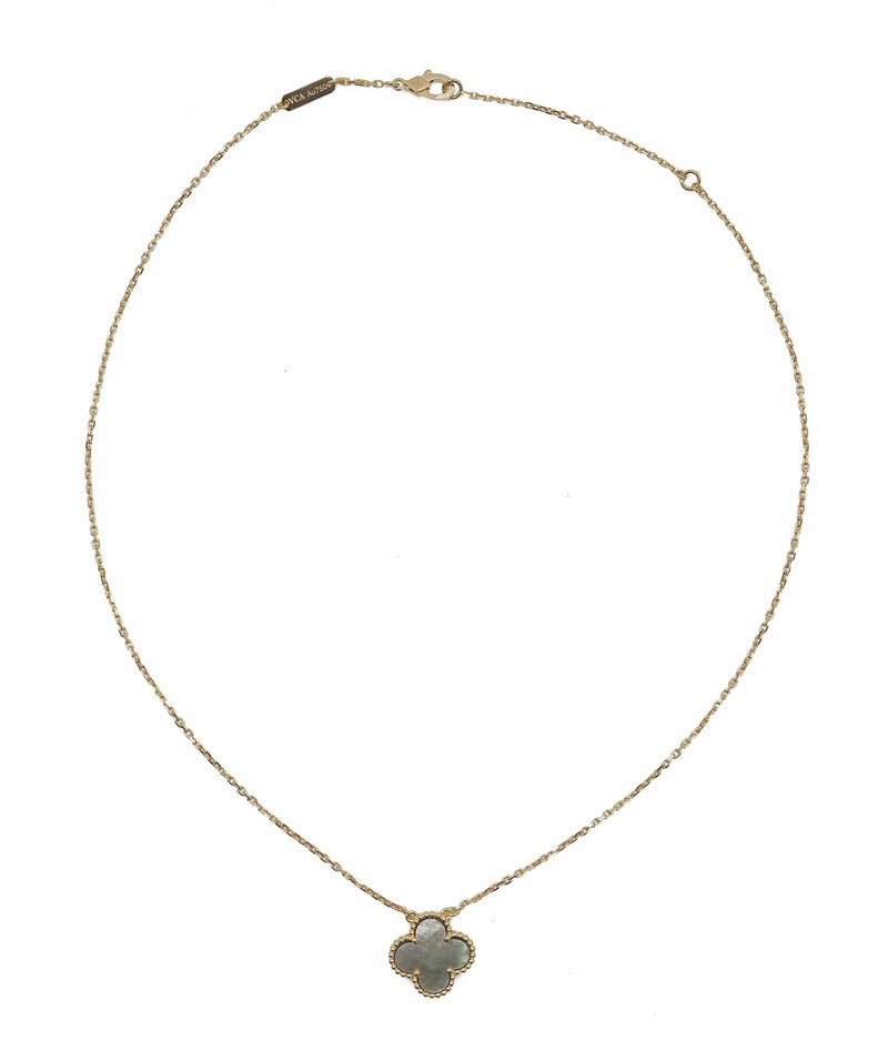 Van cleef & 2025 arpels vintage alhambra necklace