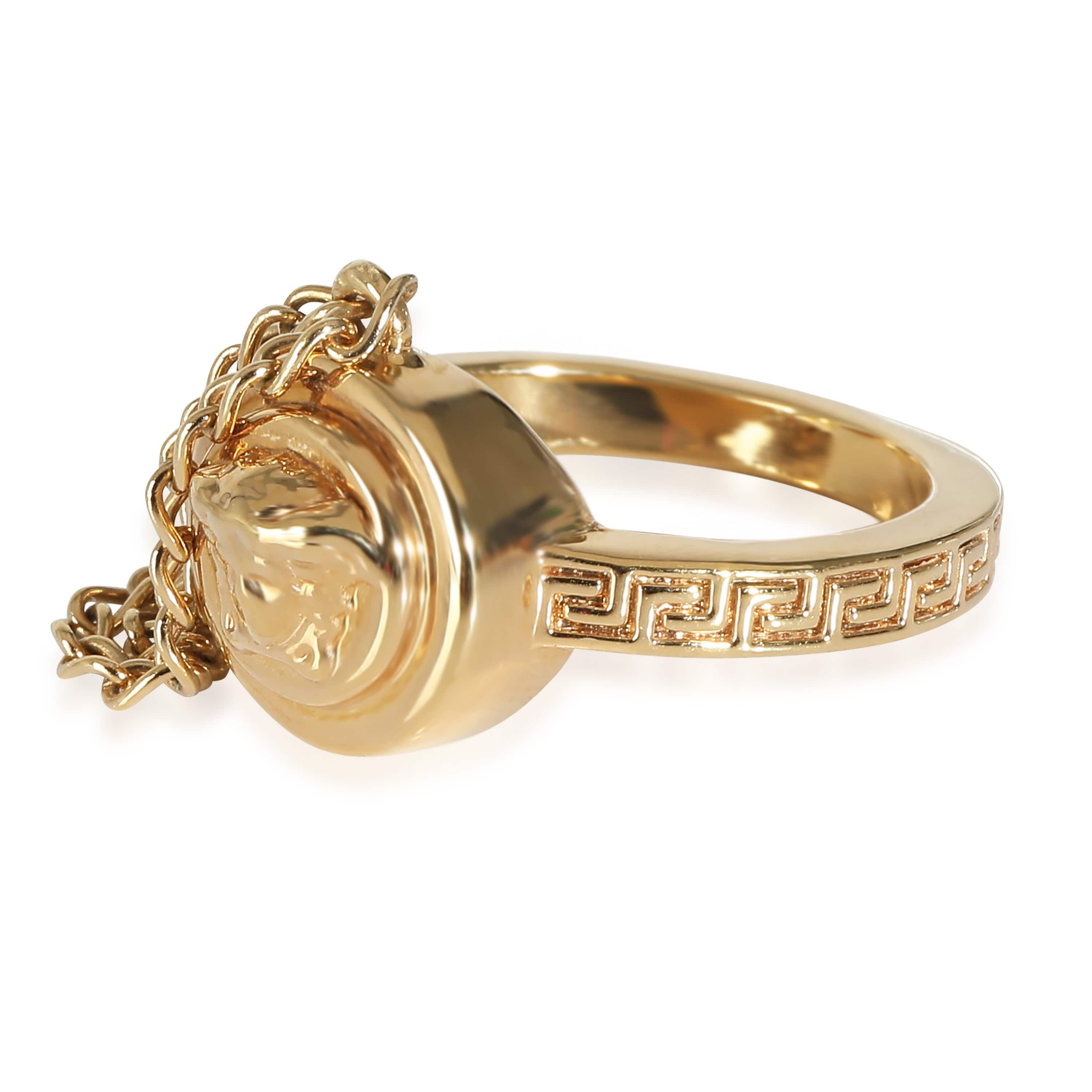 Versace Versace Medusa Fashion Ring in  Base Metal