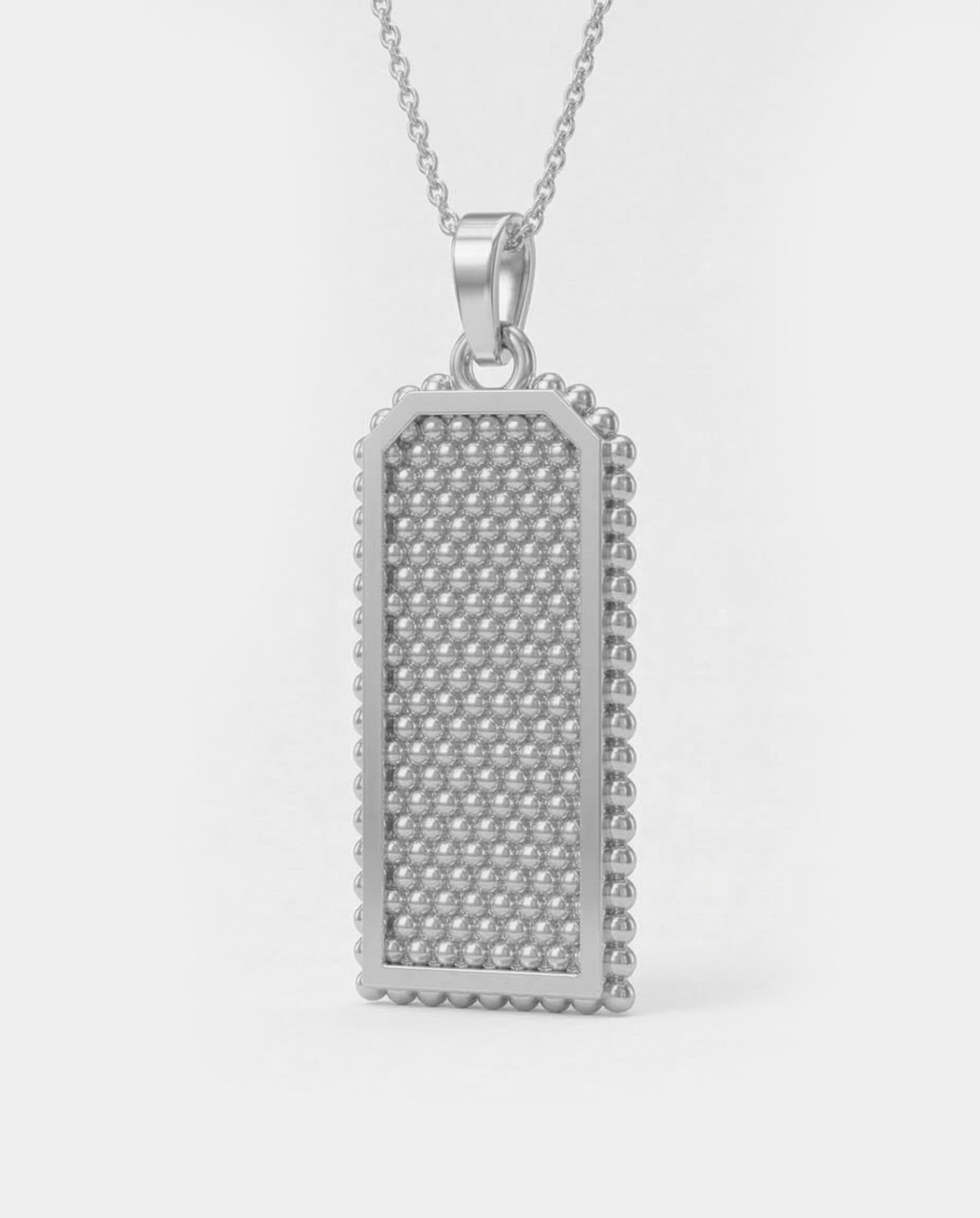 Cartouche Pendant Large