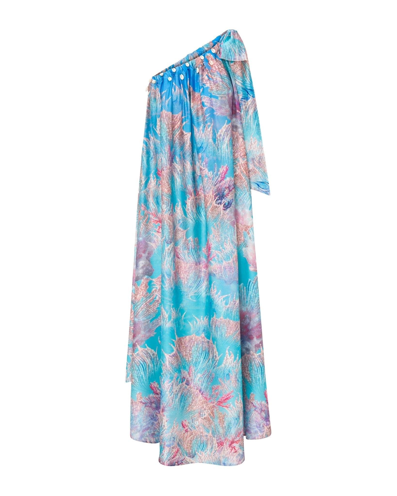 White Hello Oro Astrology Pisces Blue l |فستان  Oro