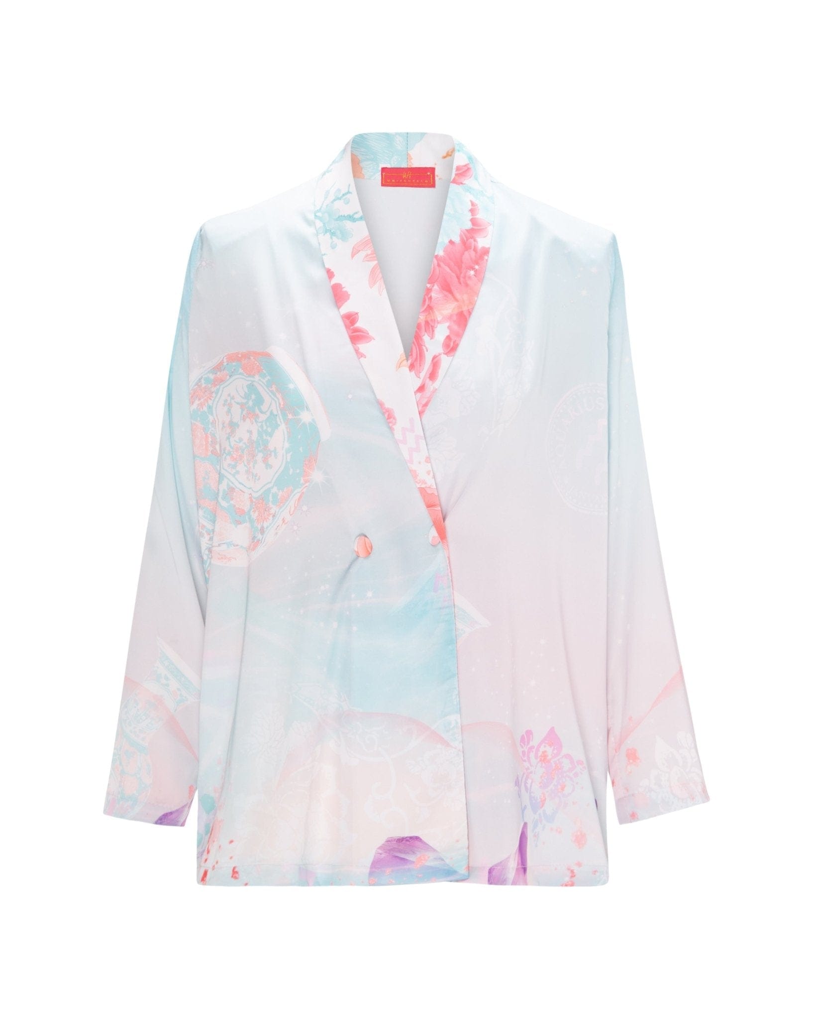 White Hello Jacket Jacky Astrology Aquarius  Jacky
