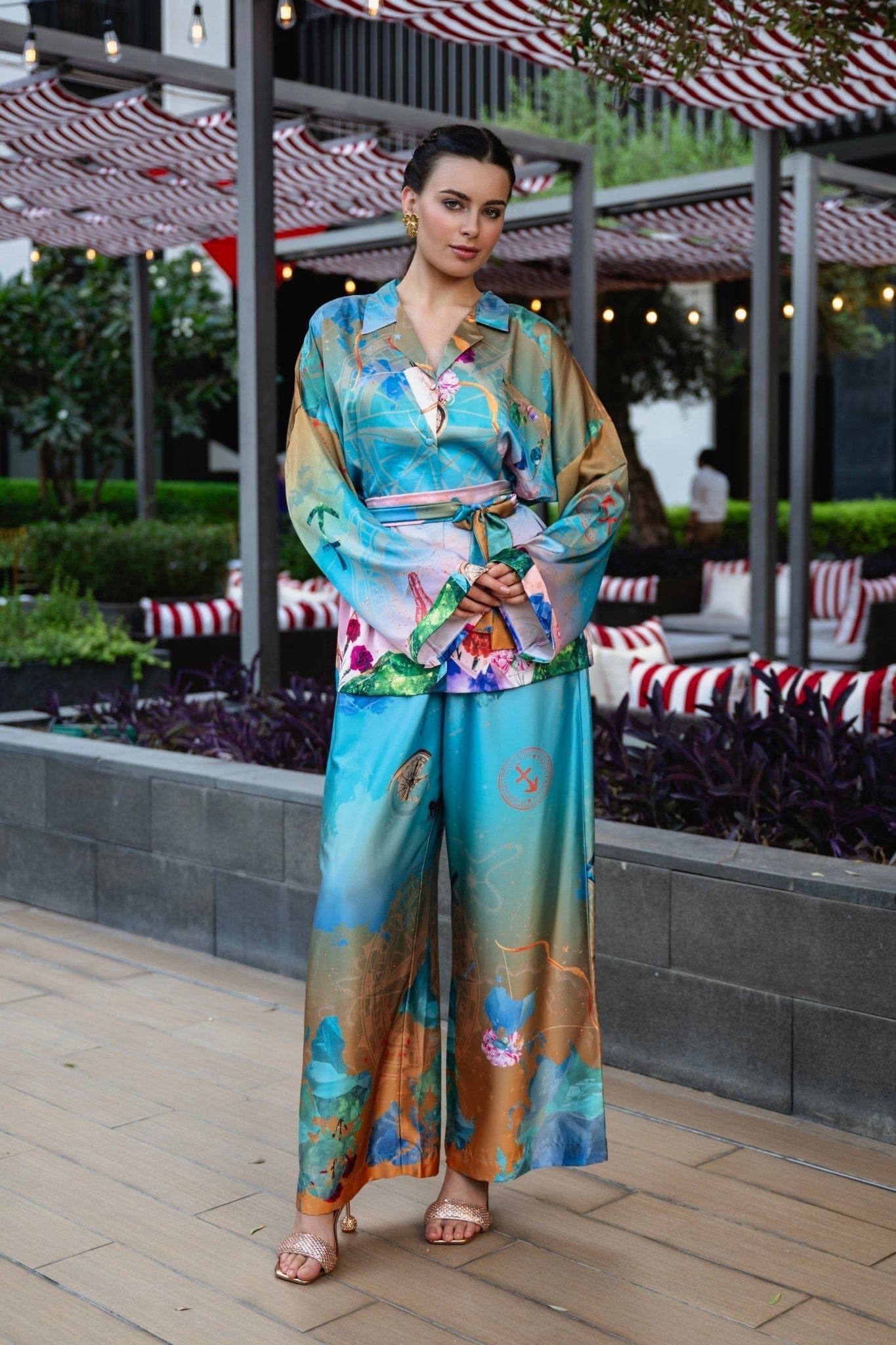 White Hello Trouser Jackomo  Astrology Sagittarius |سروال Jackomo