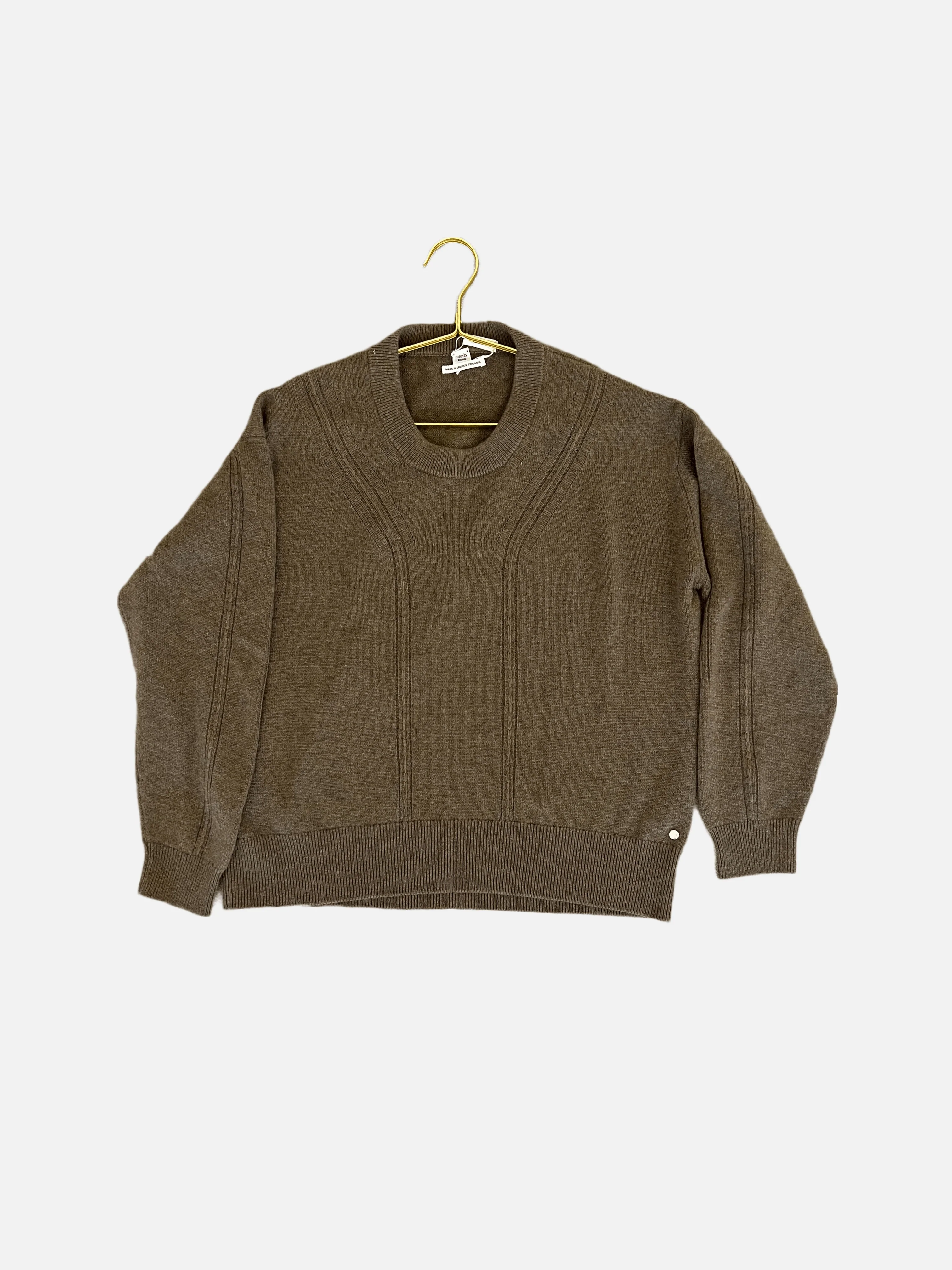 HERMÈS Inspired Jumper in Vert Toundra