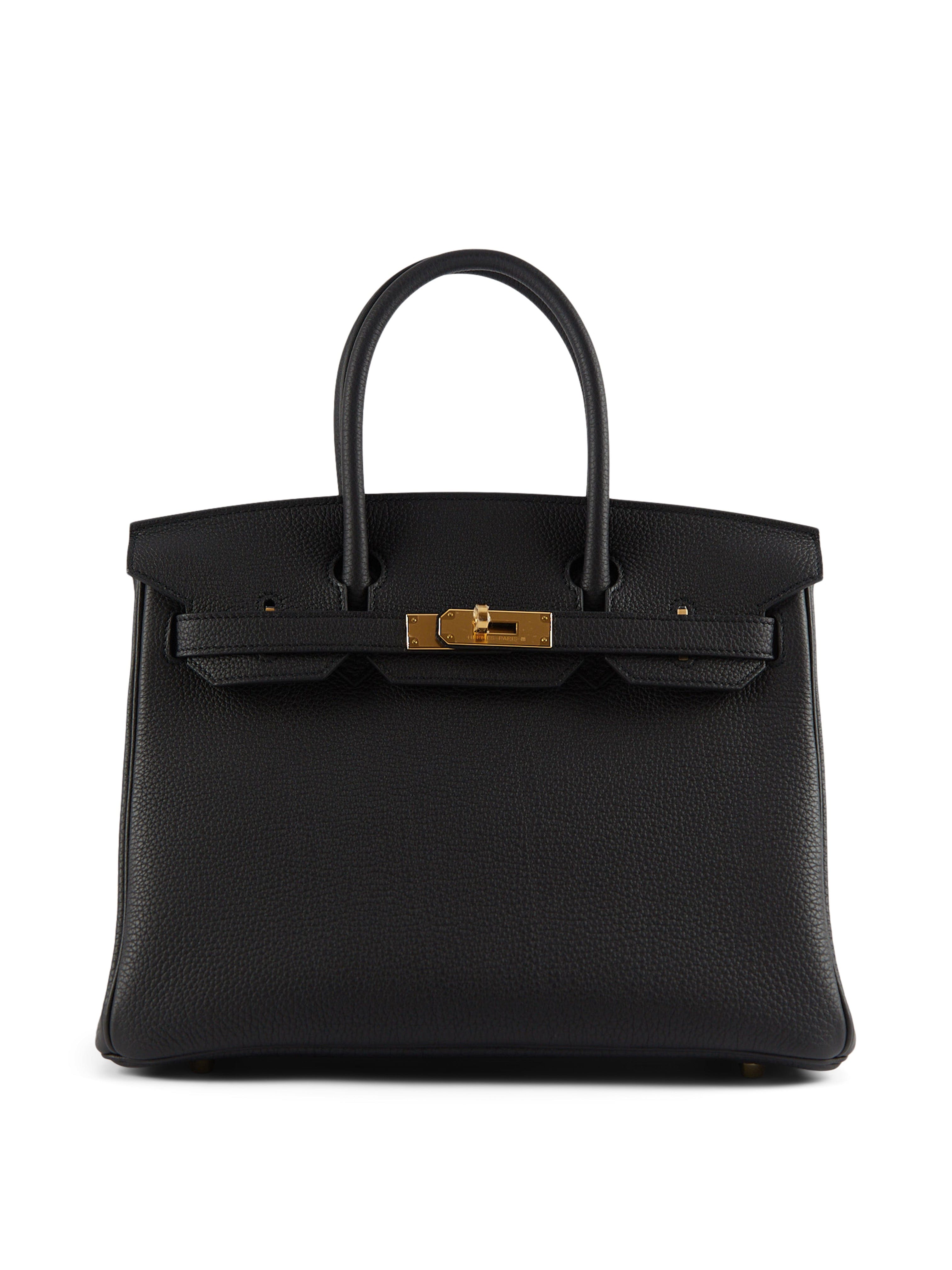 www.LuxuryVault.London HERMÈS BIRKIN 30CM BLACK Togo Leather with Gold Hardware