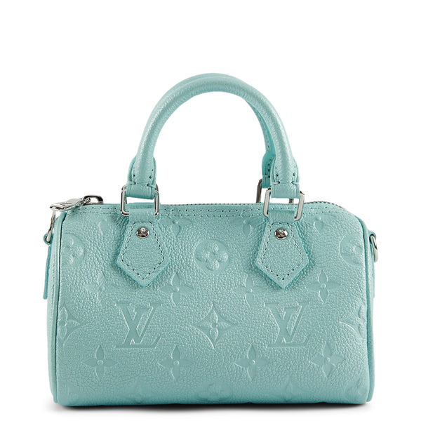 Louis Vuitton Nano Speedy Lagoon Turquoise