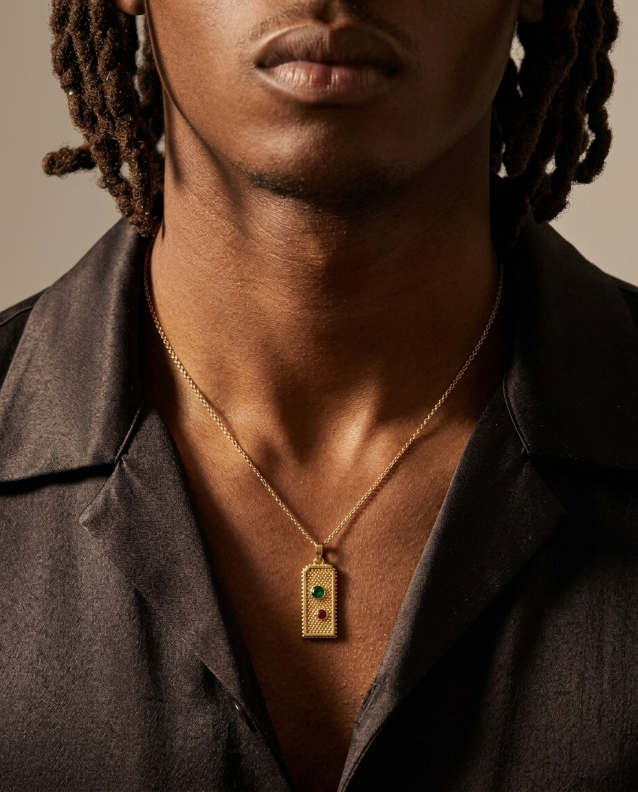 Cartouche II Pendant Large