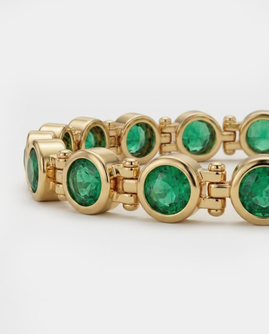 Rivet Eternity Bracelet