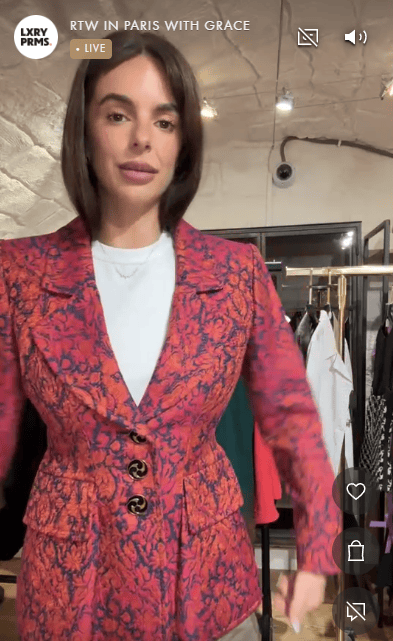 YSL YSL Floral Blazer (FW92) AGC3447