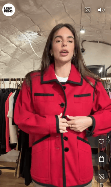 YSL YSL Red Coat AGC3450