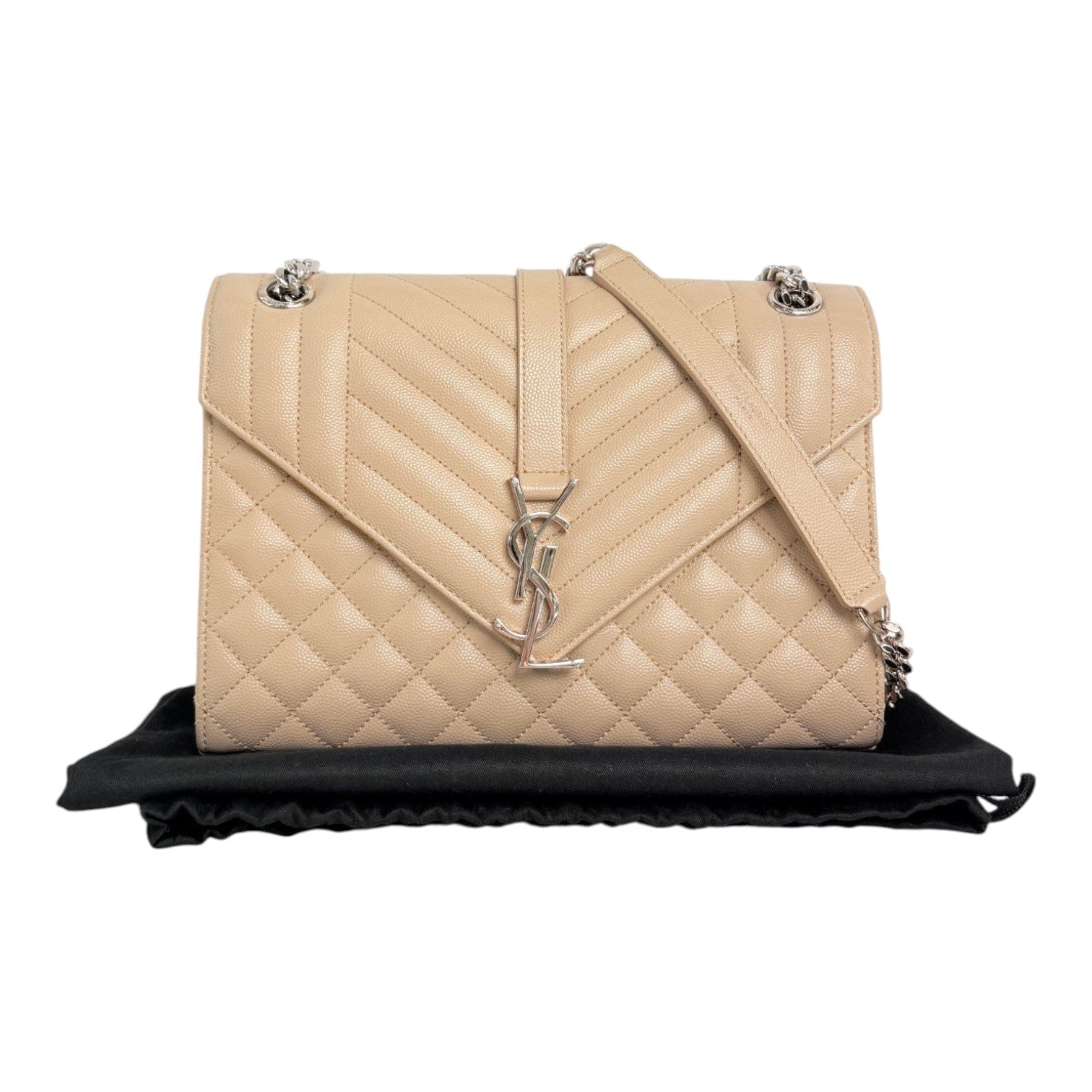 YSL YSL Beige Envelope Bag