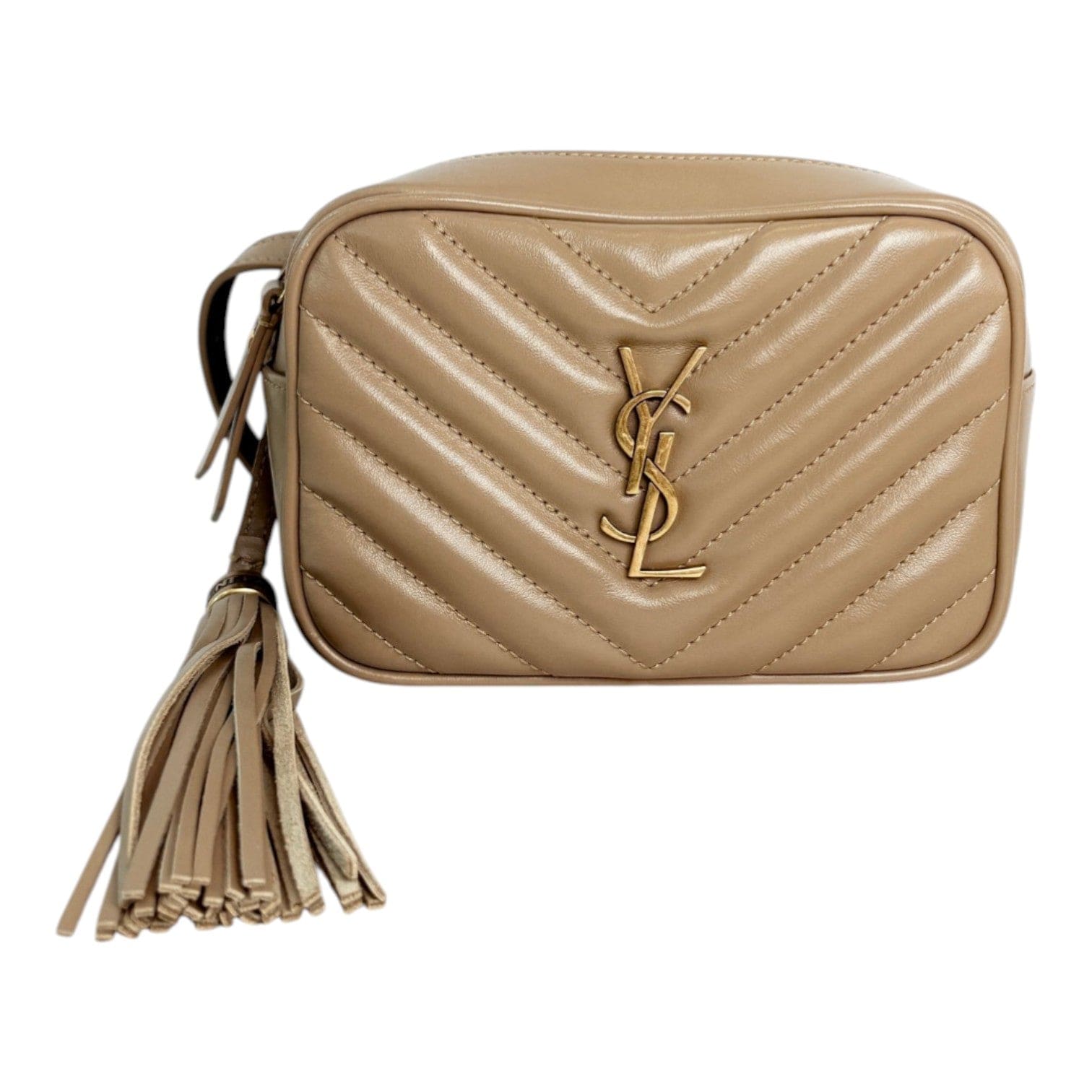 YSL YSL Light Brown Mini Camera Bag