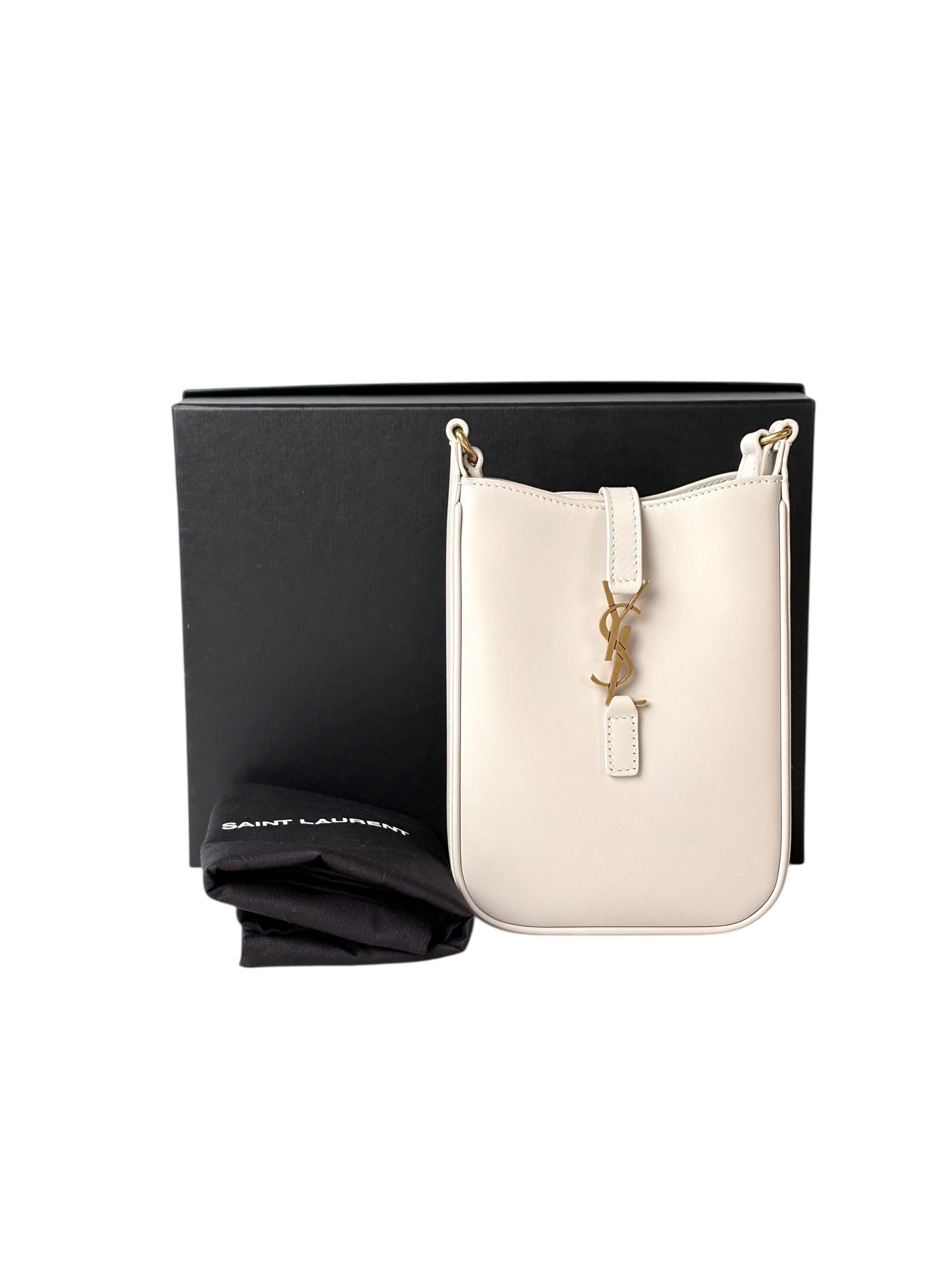 YSL YSL Light Leather Pouch Cross Bag