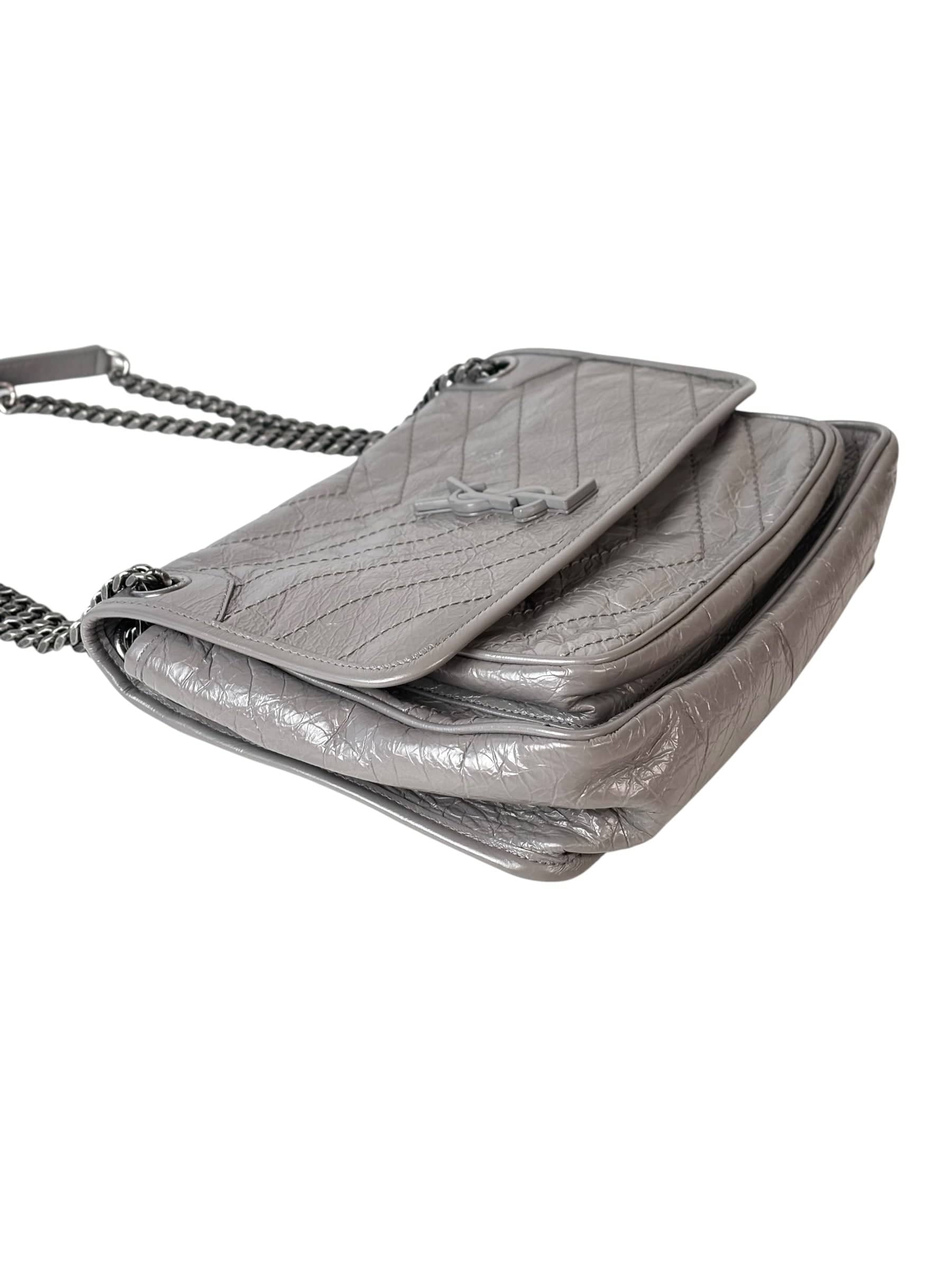 YSL YSL Medium Niki Grey Bag