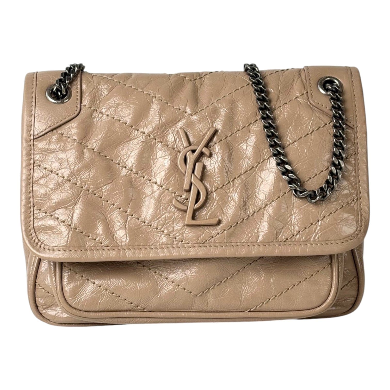 YSL YSL Niki Baby Bag in Beige
