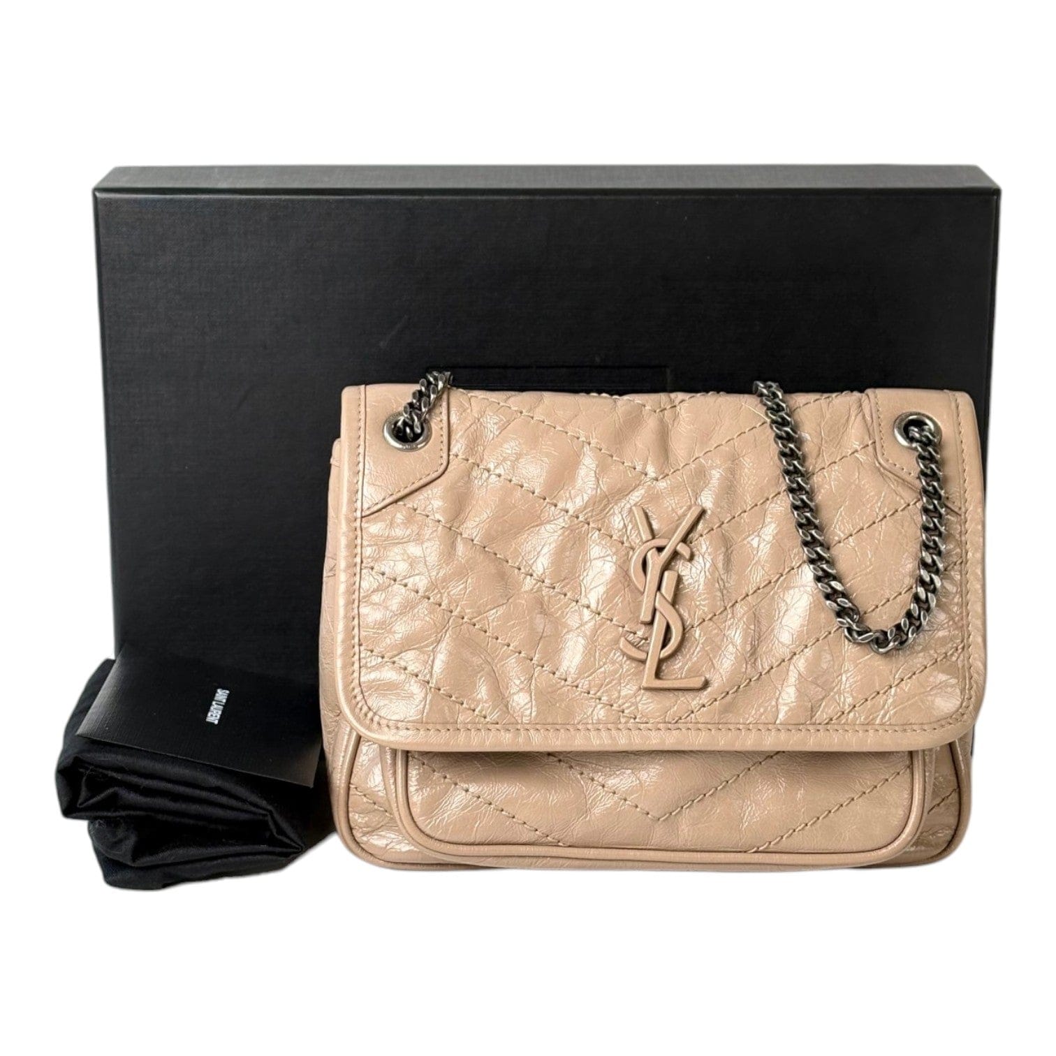 YSL YSL Niki Baby Bag in Beige