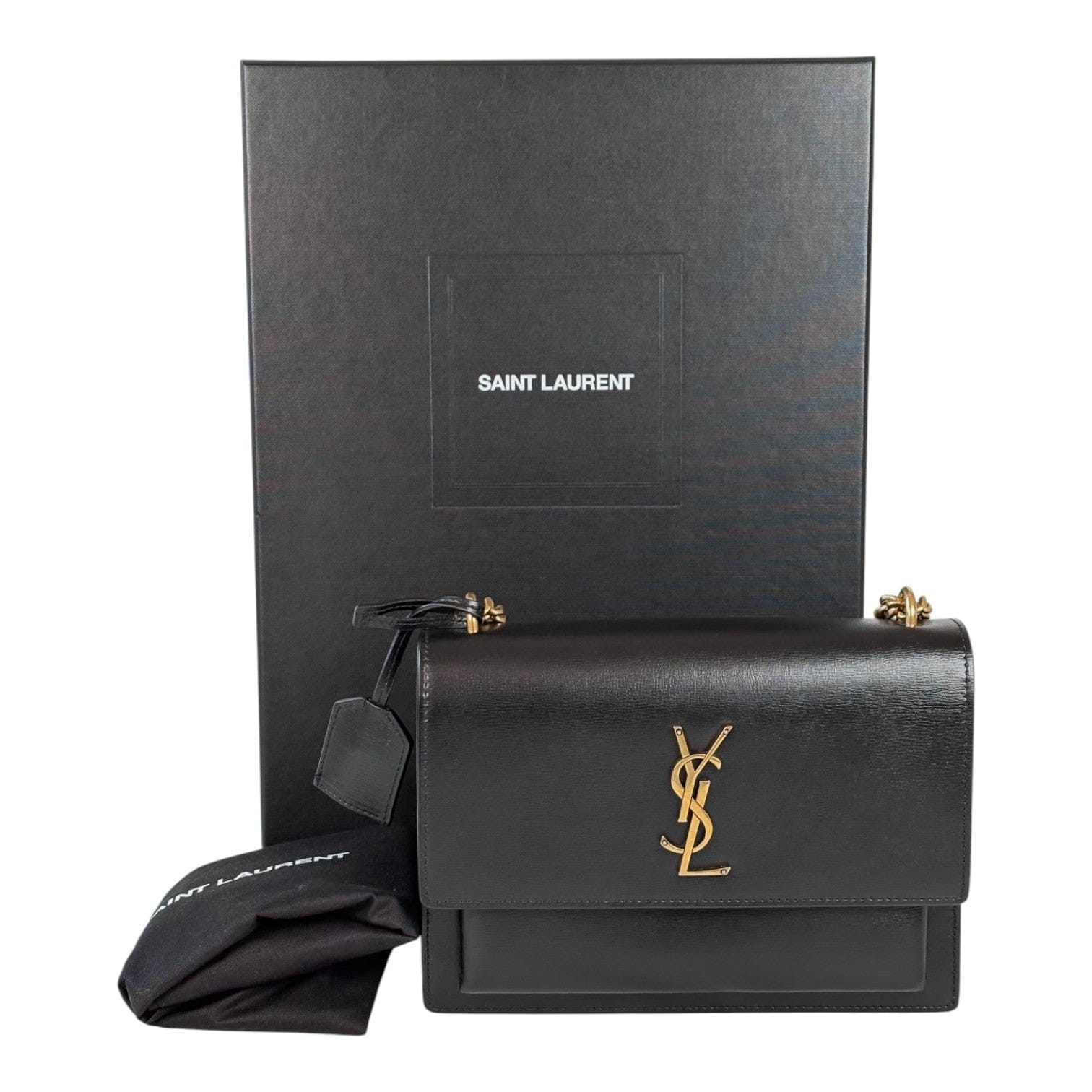 YSL YSL Sunset Medium Black Bag
