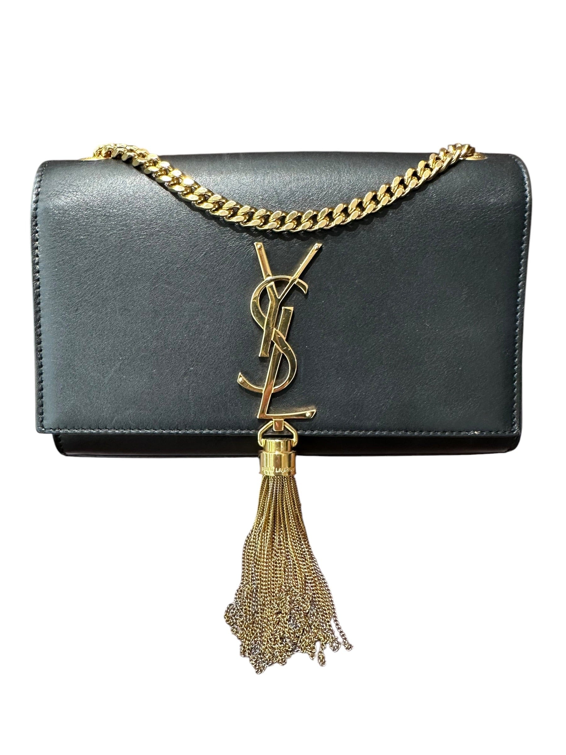 YSL YSL Tassle Black Bag