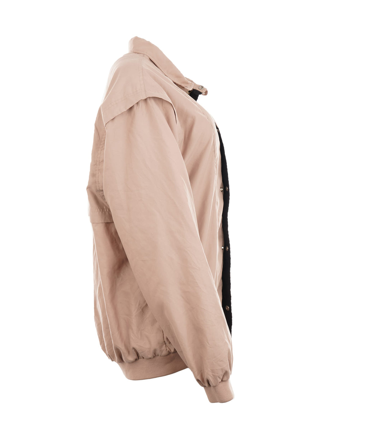 YSL YSL Vintage Windbreaker in Beige with Black YSL Logo APL0015