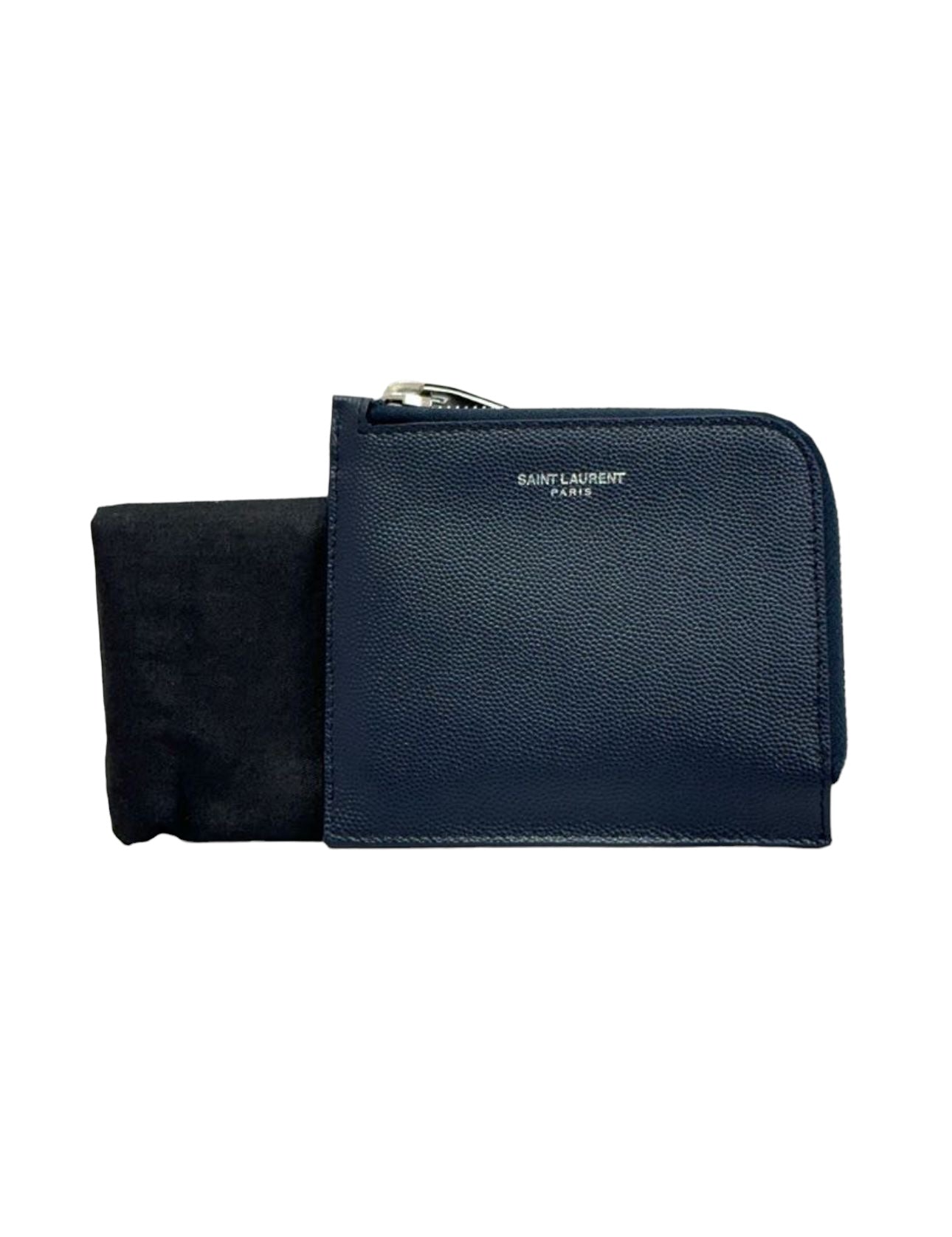 YSL YSL Navy Short Wallet