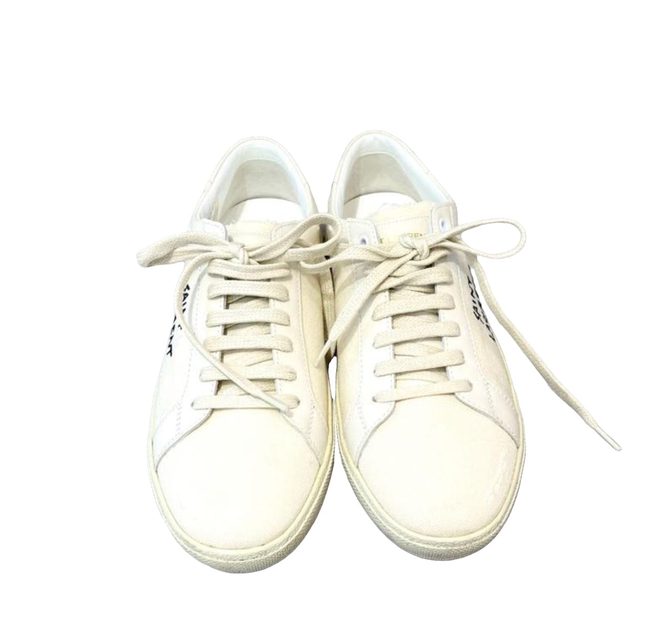 YSL YSL White Sneakers - 38.5