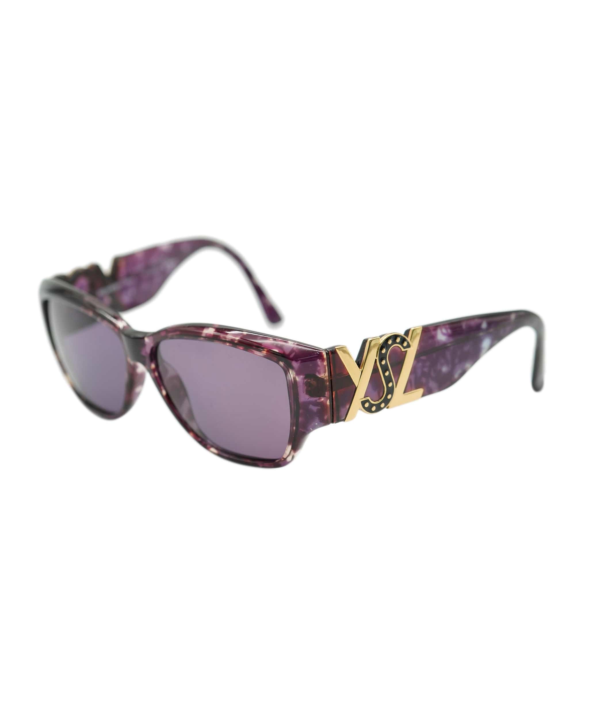 Yves Saint Laurent YSL logo temple sunglasses AVC1184