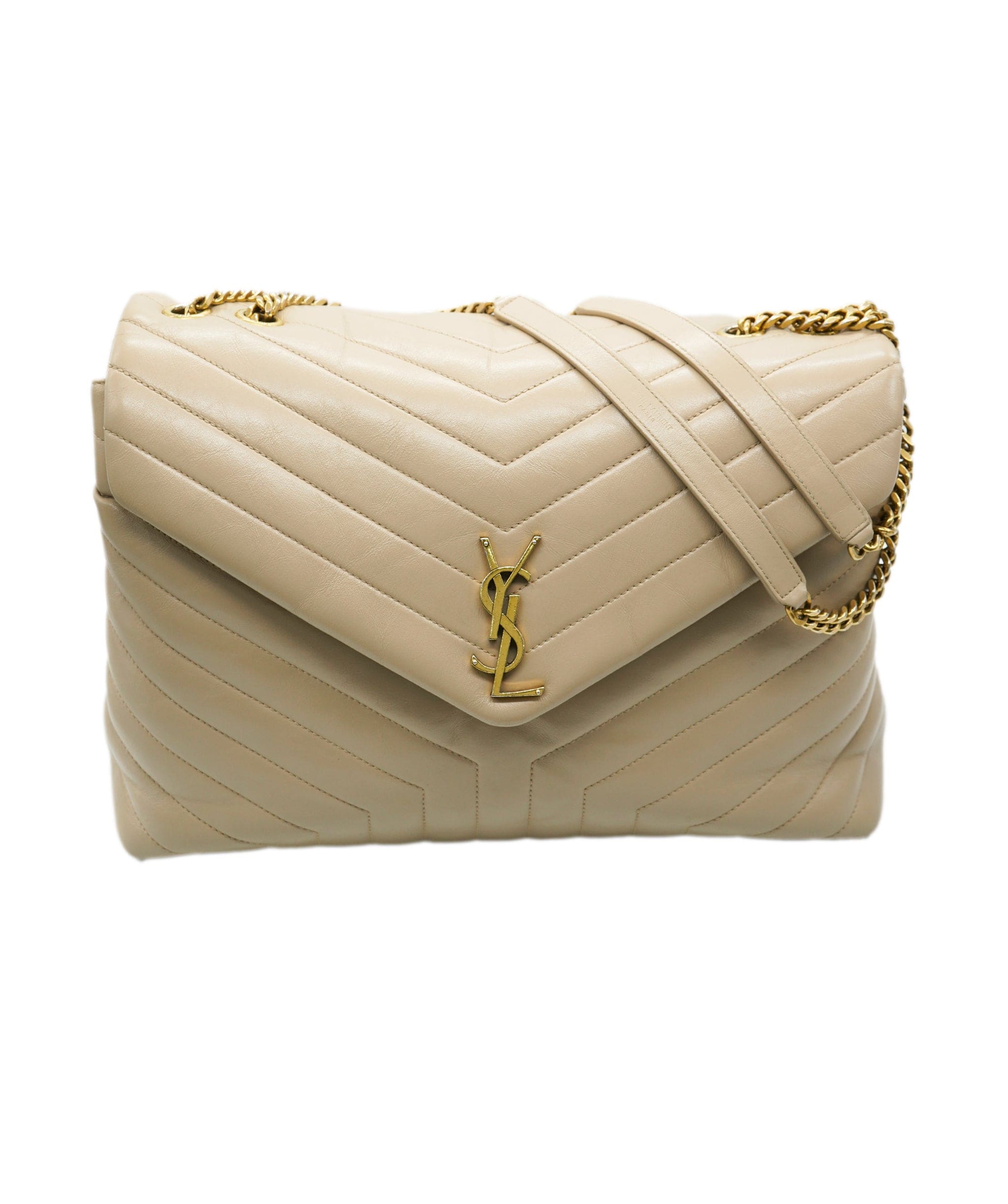 Yves Saint Laurent Saint Laurent Chevron Large Crossbody Bag With Box and dustbag  ALC2621