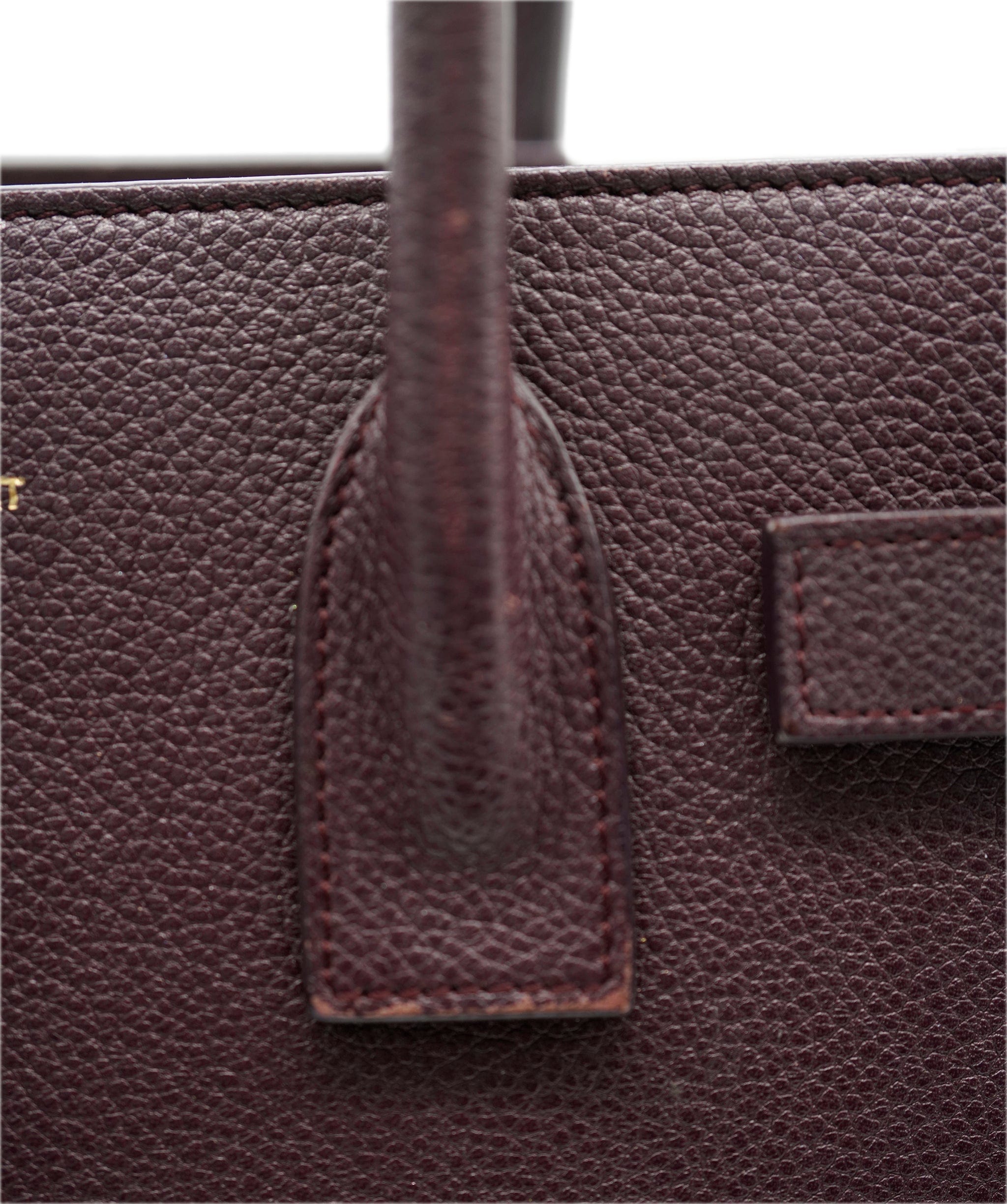 Yves Saint Laurent Saint Laurent Sac De Jour Nano Burgundy  ALC1094