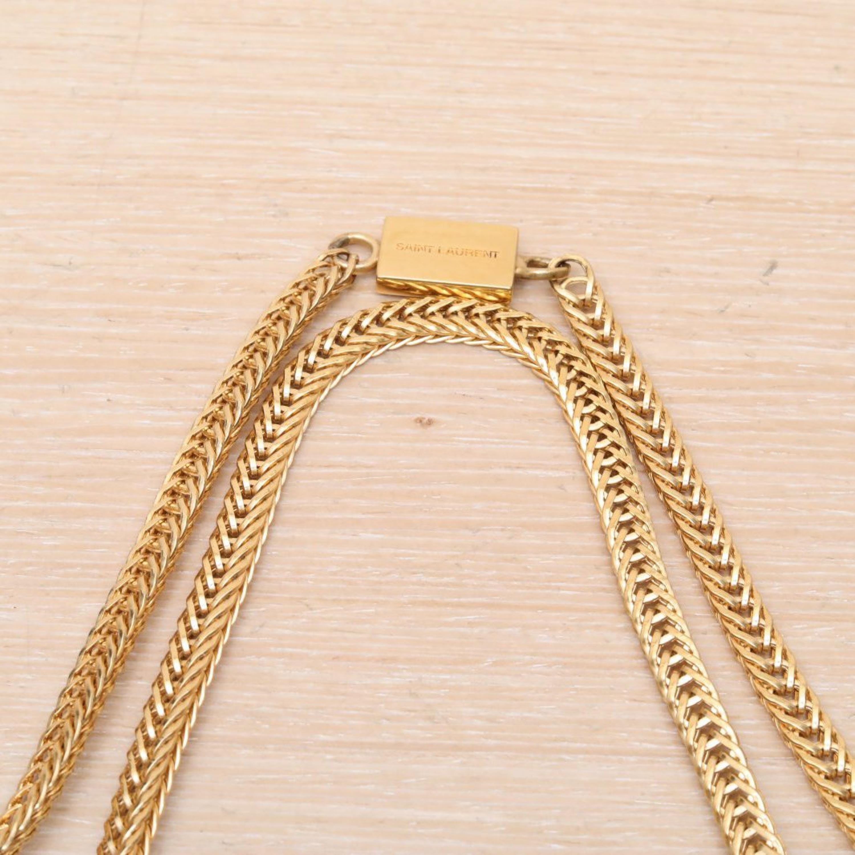 Yves Saint Laurent ""TIKTOK ORDER -MIGNONNE TIPA -TRACKING 1958474291"" Yves Saint Laurent KATE Mini 17 Tassel Black Leather C Gold BuckleNo accessories ALC3174