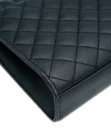 Yves Saint Laurent YSL chain black shoulder bag SHW AVC1901