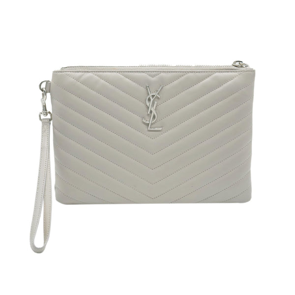 Ysl hot sale grey purse