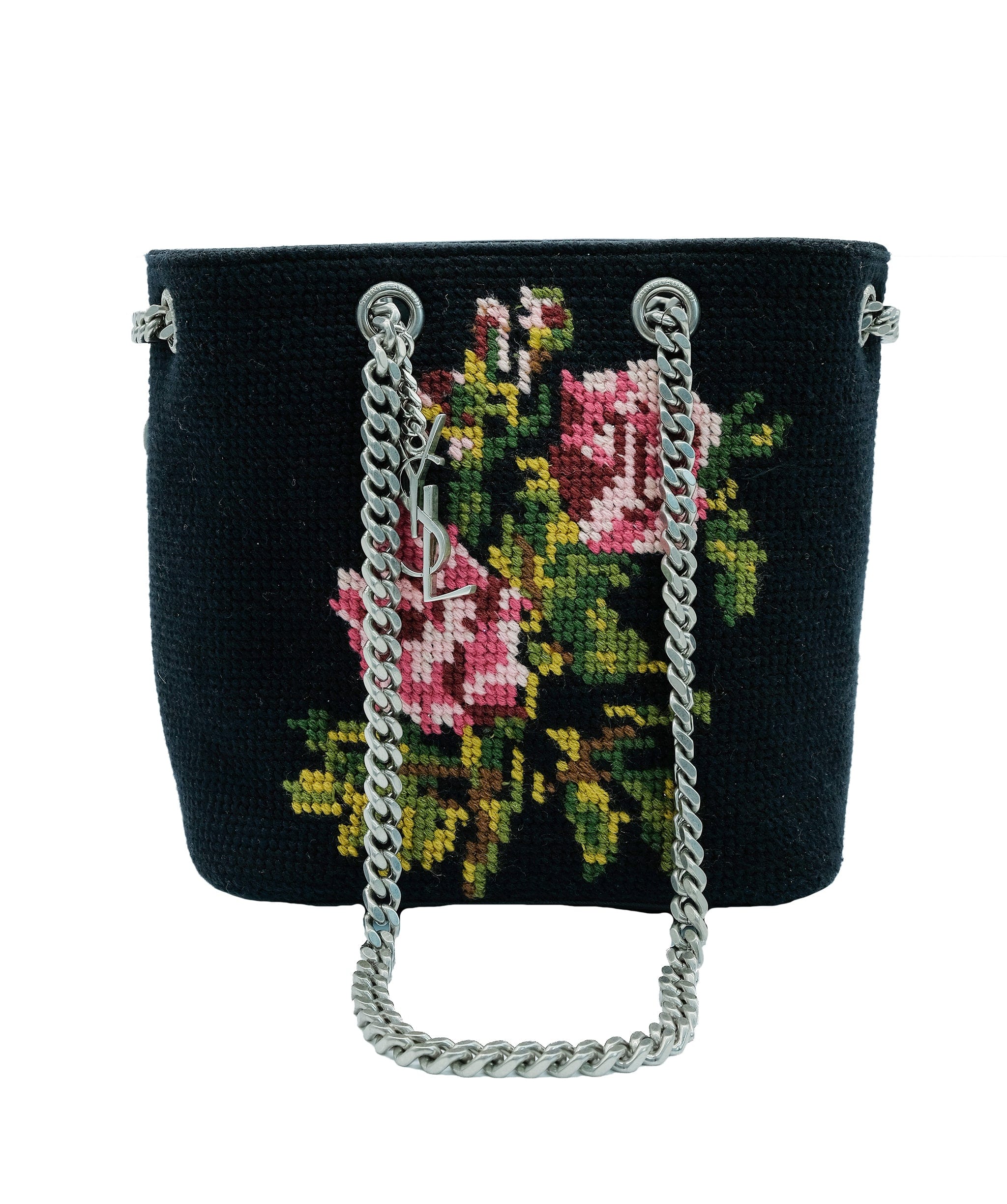 Yves Saint Laurent YSL Knitted Mini Bag REC1455
