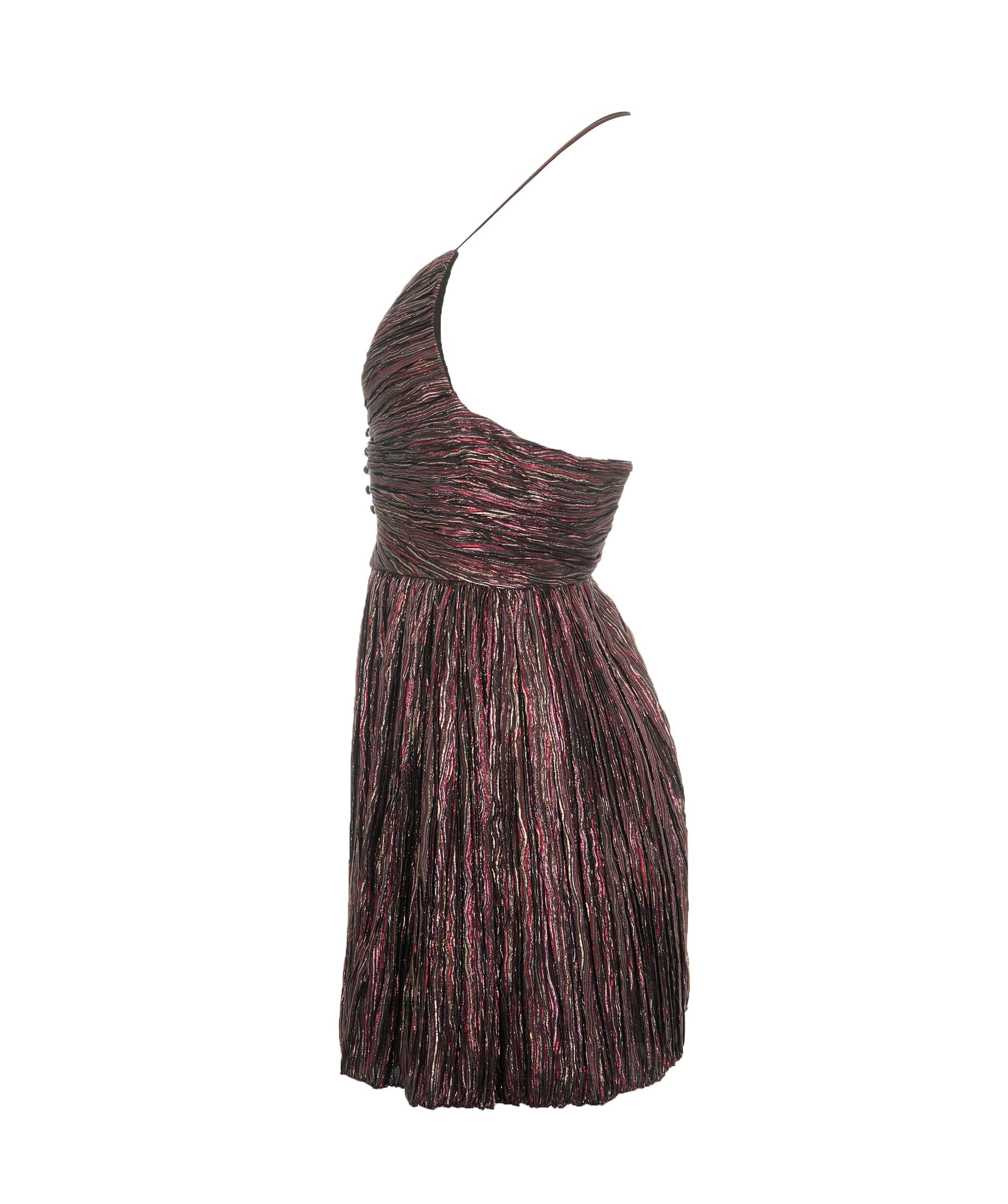 Yves Saint Laurent Robe Sl lurex multicolore AVC1671