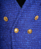 Yves Saint Laurent Saint Laurent Electric Blue Jacket  ALL0508