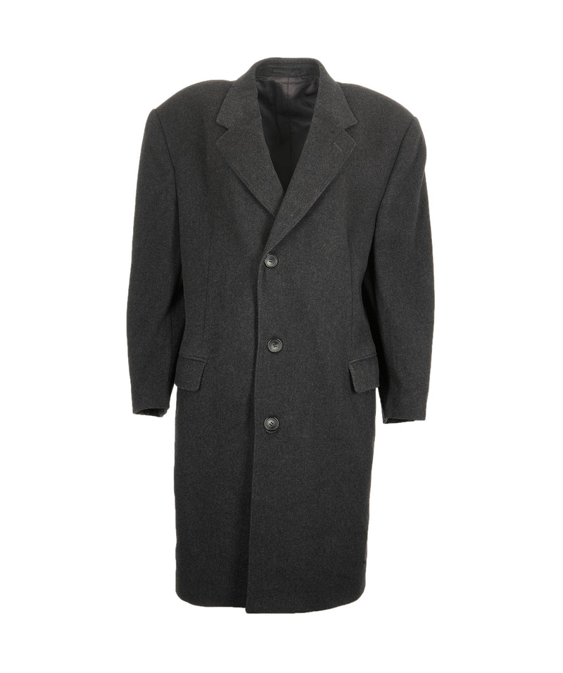 YSL vintage unisex wool coat dark grey AVL1111 – LuxuryPromise