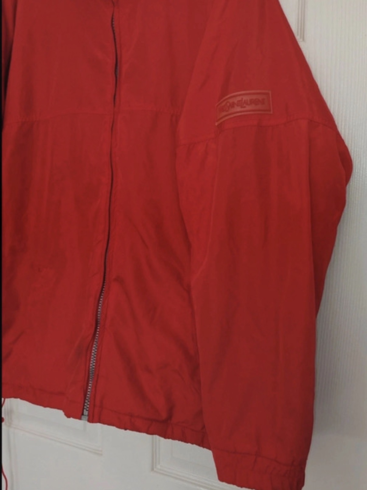 Yves Saint Laurent Red Yves St. Laurent Jacket - Size Large DBXM0036