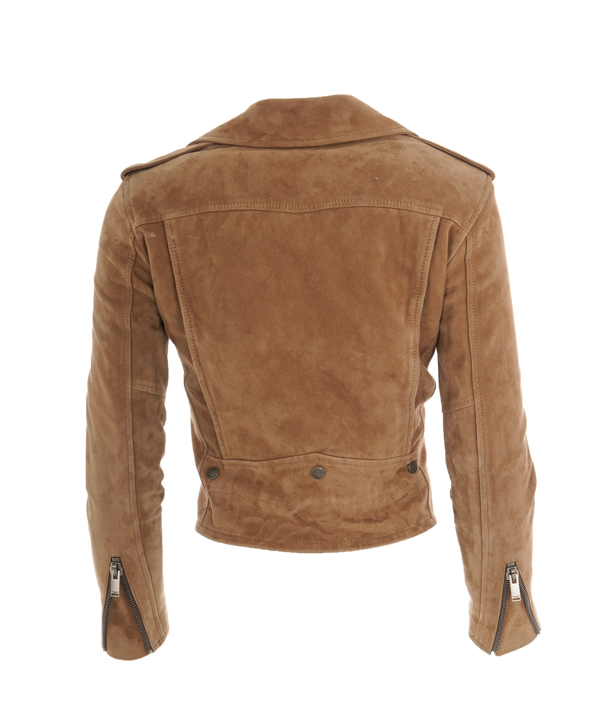 Yves Saint Laurent Saint Laurent – Classic Camel Suede Western Jacket ALC2419
