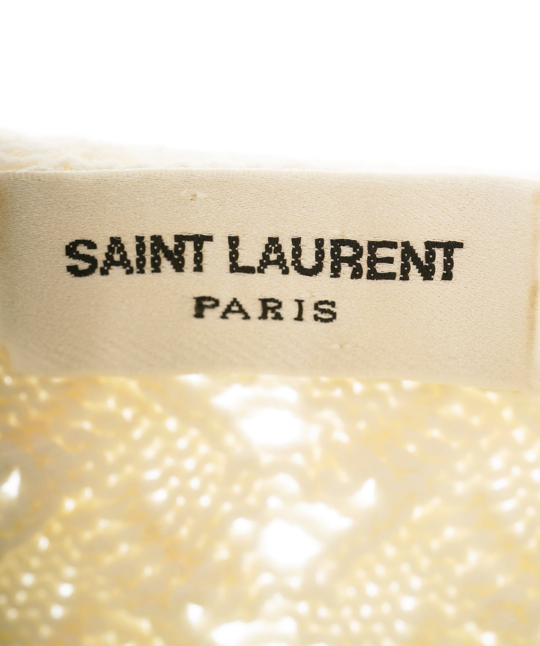 Yves Saint Laurent Saint Laurent – Hand-Crocheted Sleeveless Knit Top ALC2418