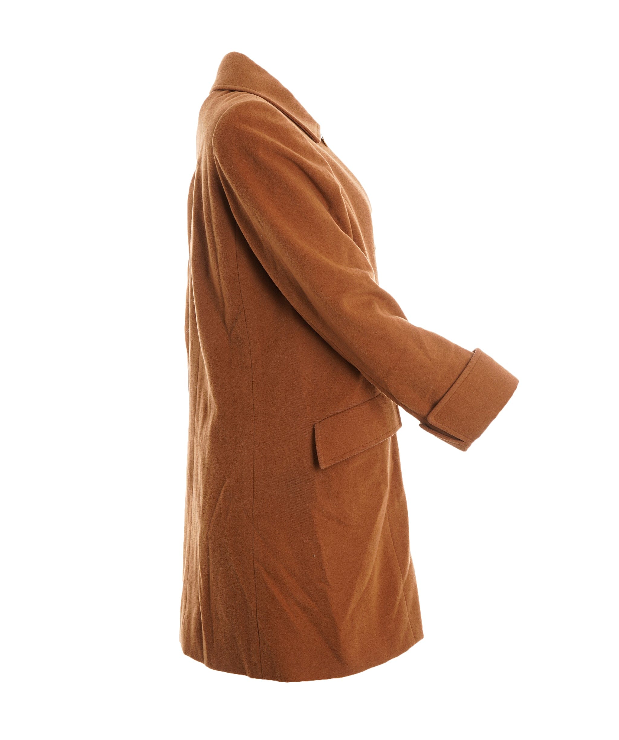 Yves Saint Laurent YSL Caramel Wool Coat  ALC3006