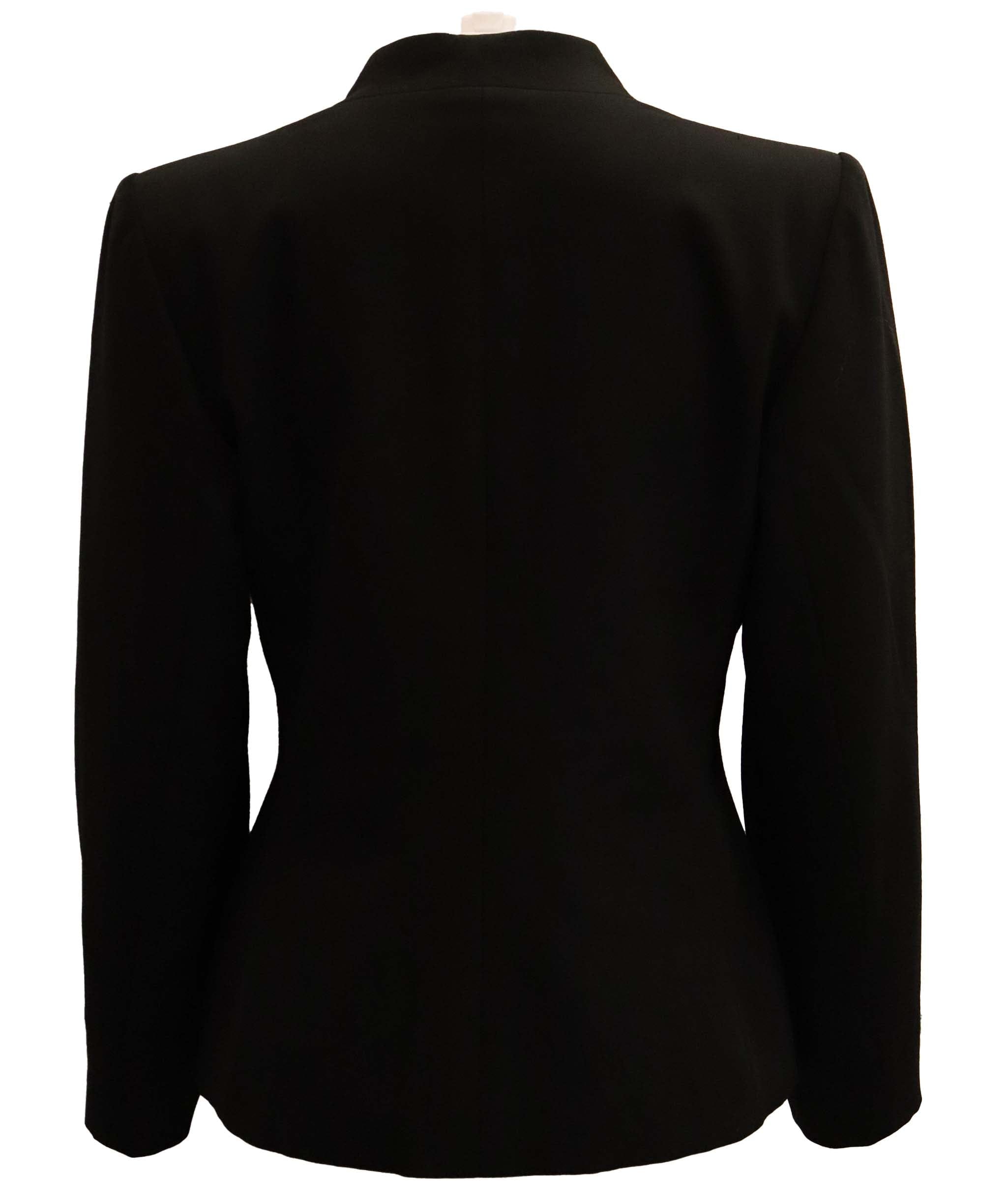 Yves Saint Laurent YVES SAINT LAURENT black imbroiderd jacket AGC3000