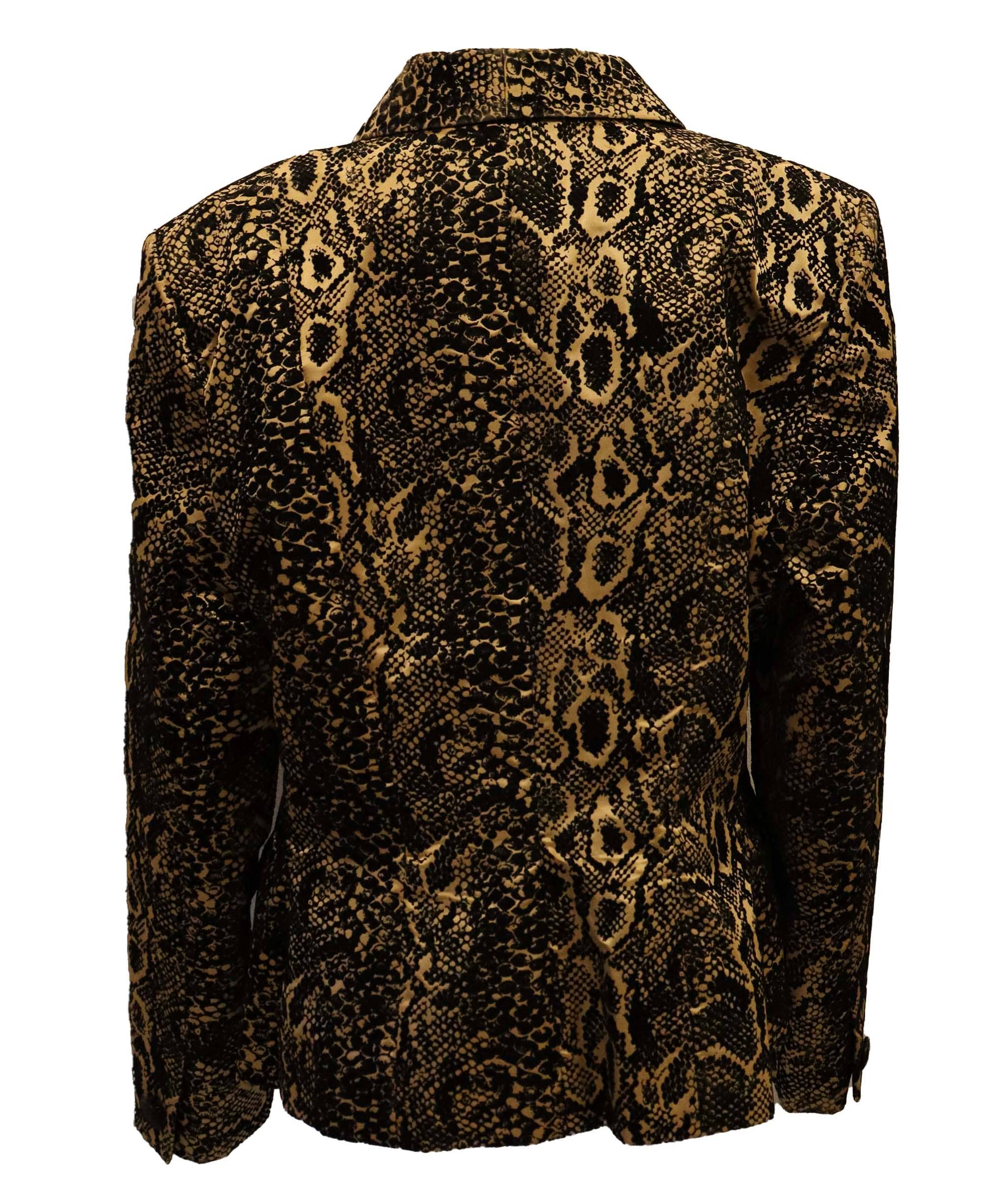 Yves Saint Laurent YVES SAINT LAURENT Snake gold jacket AGC2982