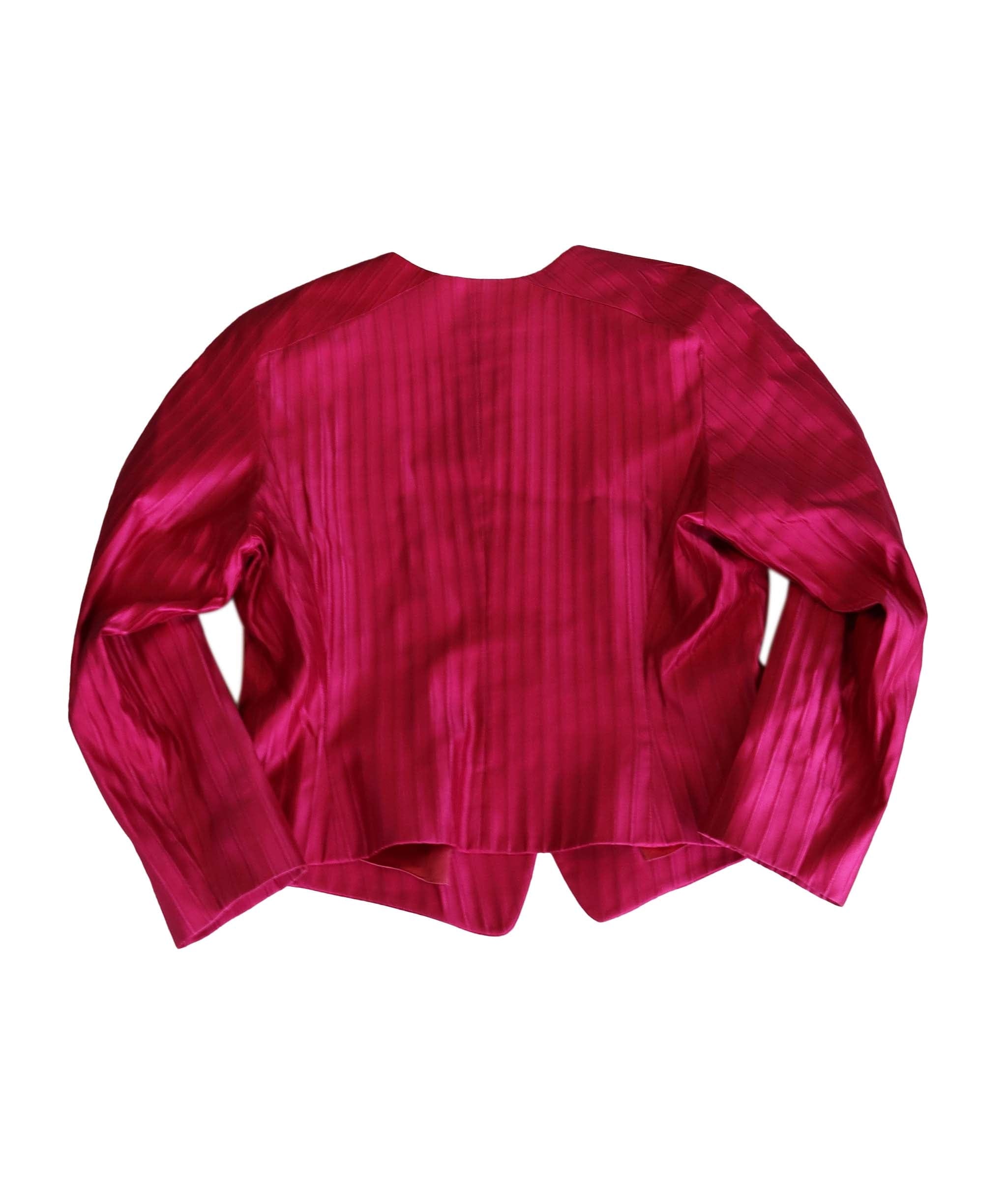 Yves Saint Laurent Yves Saint Laurent striped pink jacket AGC1819