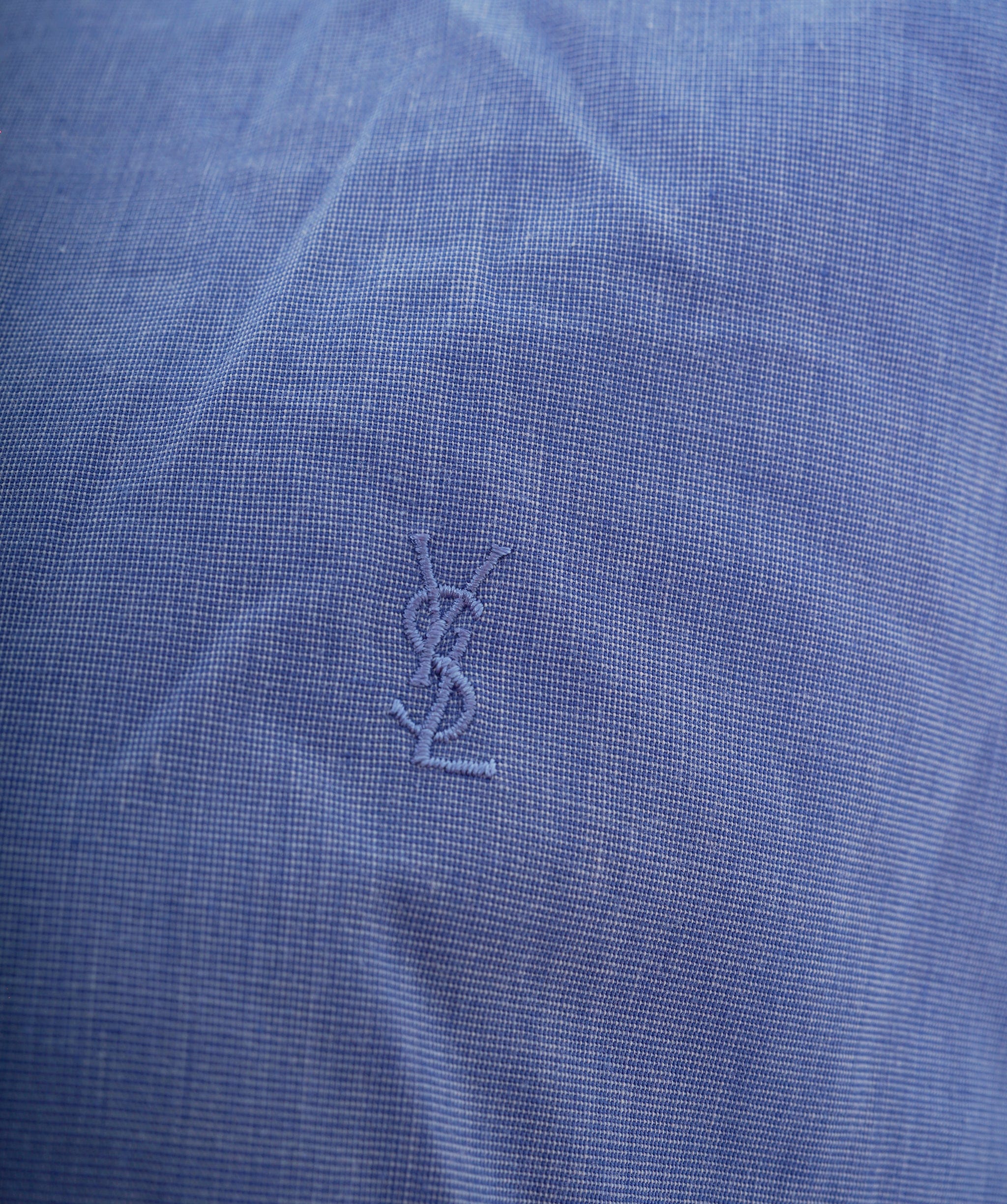 Yves Saint Laurent Yves Saint Laurent Vintage Blue Shirt  DBXL0072