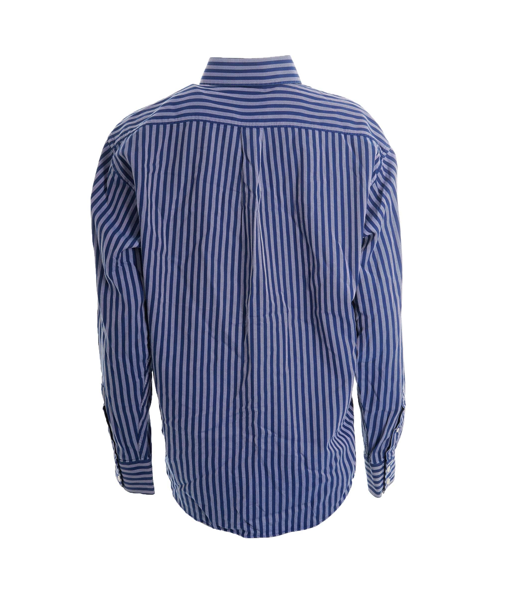 Yves Saint Laurent Yves Saint Laurent Vintage Blue Stripped Shirt  DBXL0075