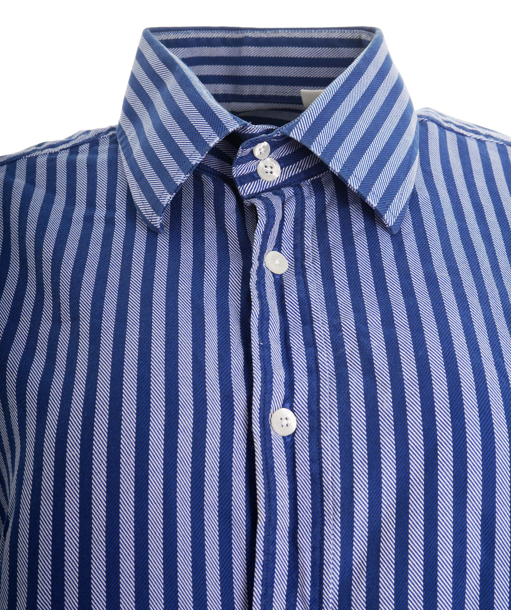 Yves Saint Laurent Yves Saint Laurent Vintage Blue Stripped Shirt  DBXL0075