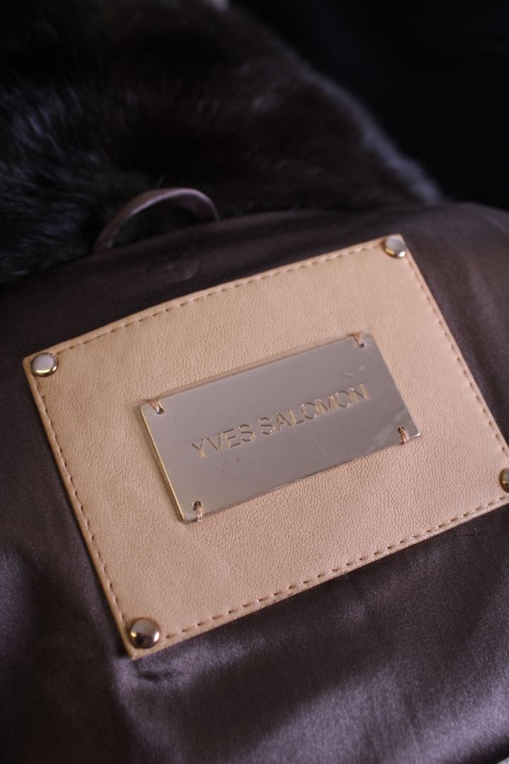 Yves Salomon Yves Salomon Reversible Bomber Green M