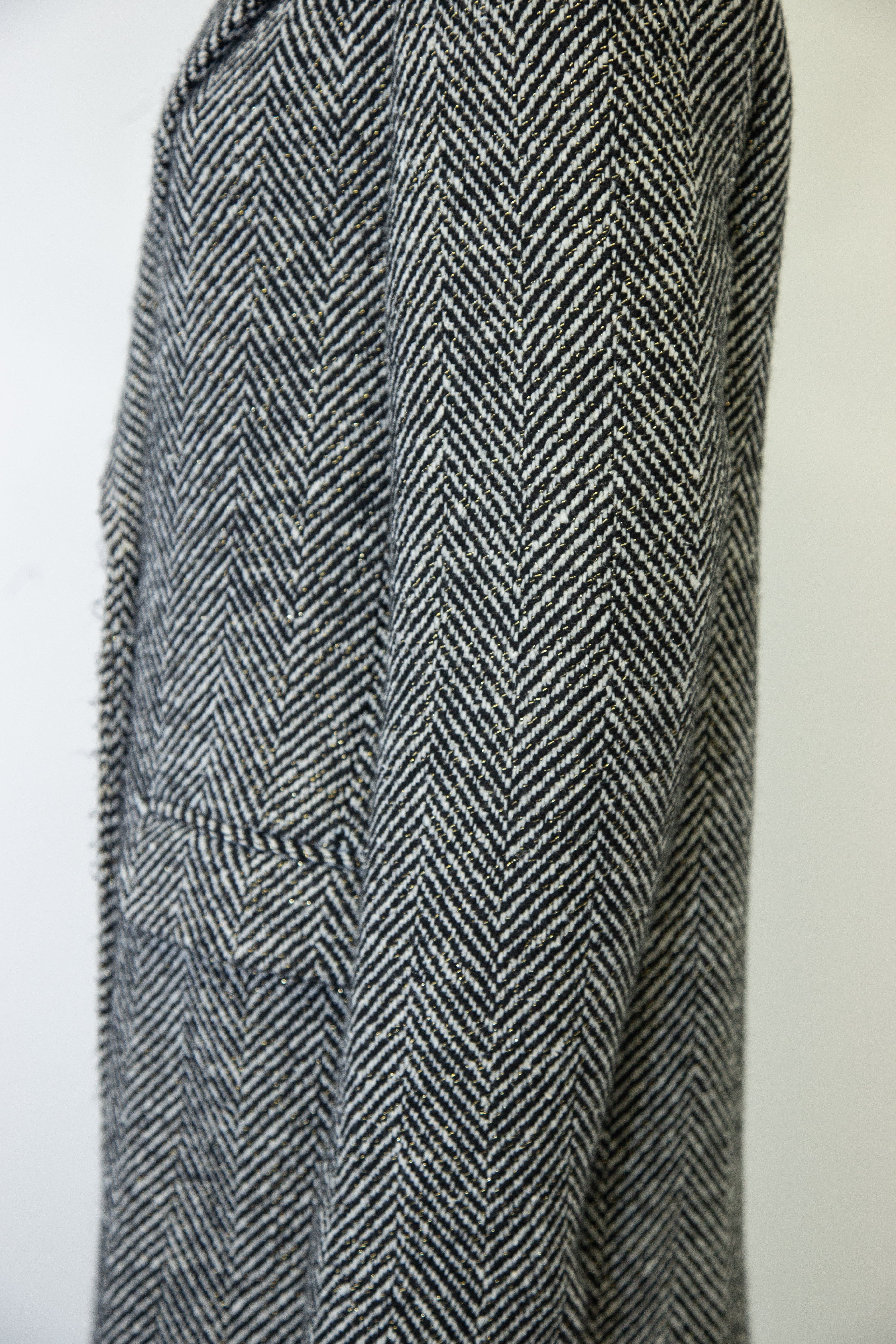 Zadig & Voltaire Zadig & Voltaire Coat Grey Herringbone 12