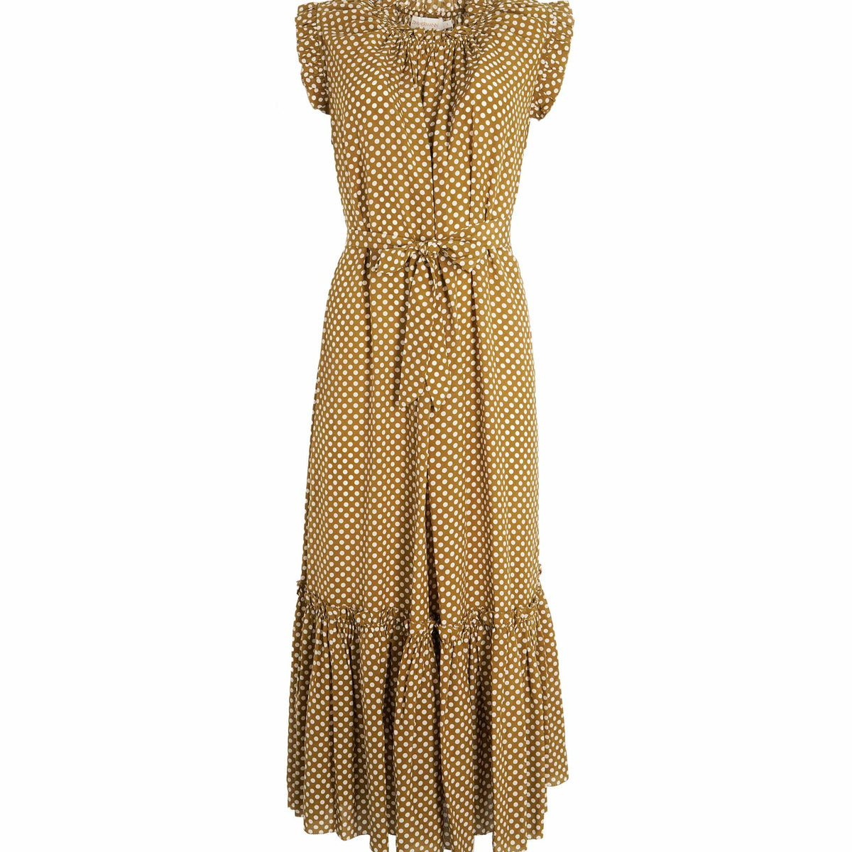 knee length dresses for ladies 'Crush' polka-dot midi dress