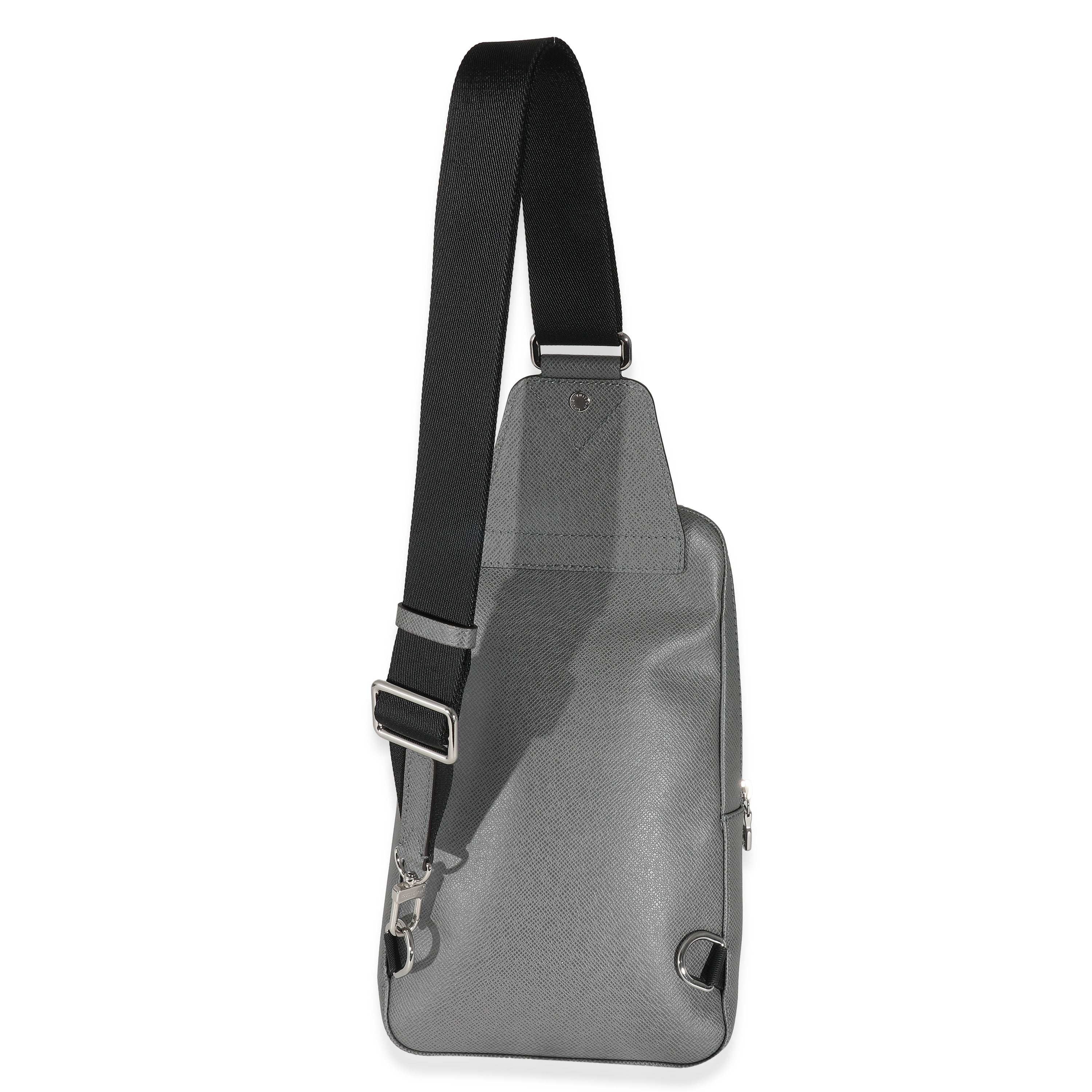 Louis Vuitton Grey Taiga Avenue Sling Bag