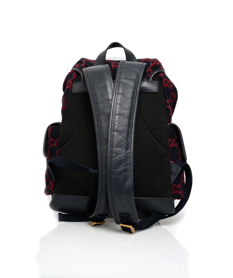 Gucci Gucci GG Wool Back Pack- NW3318