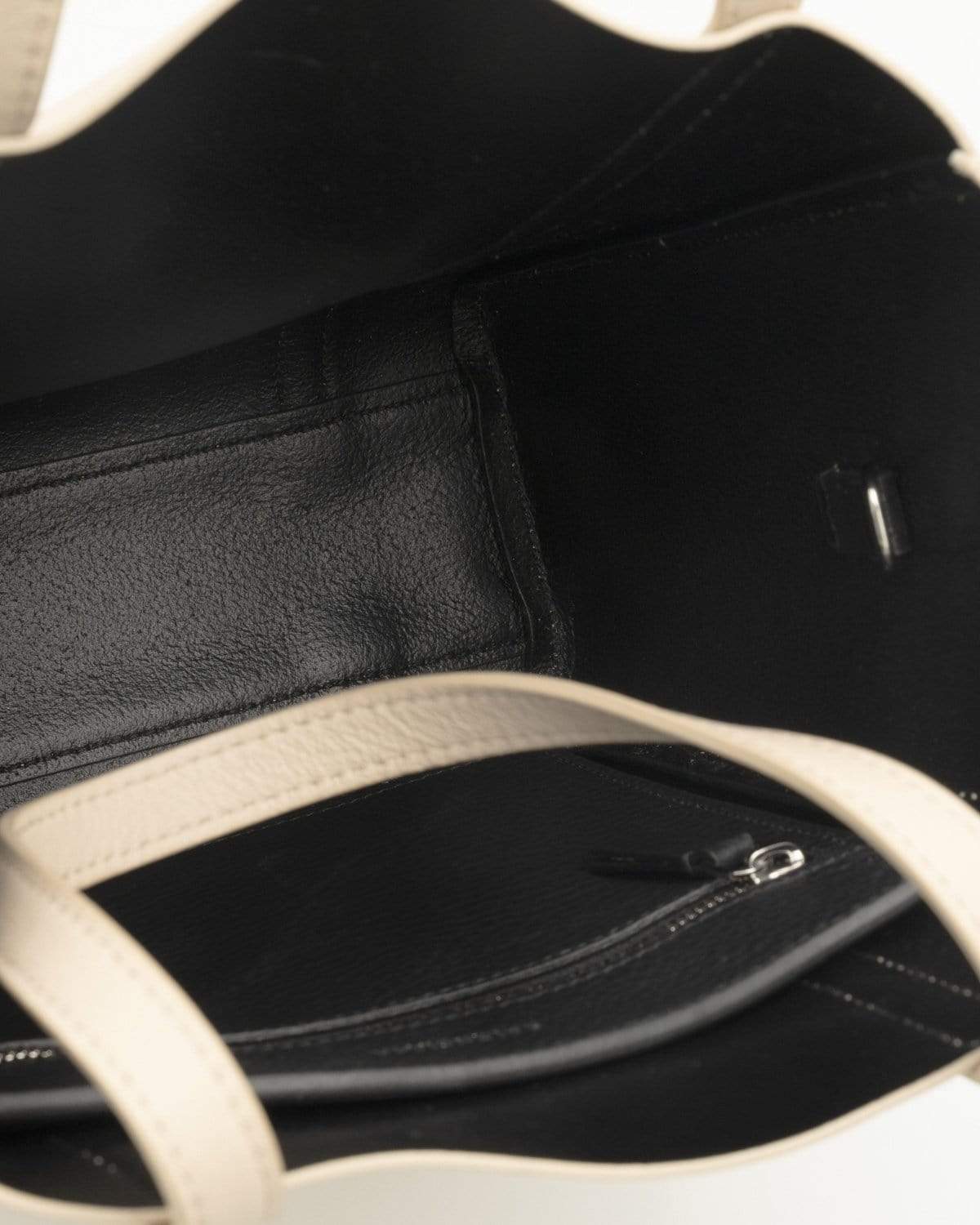 Balenciaga Balenciaga Cream Leather Soft Tote Bag - AGL1491